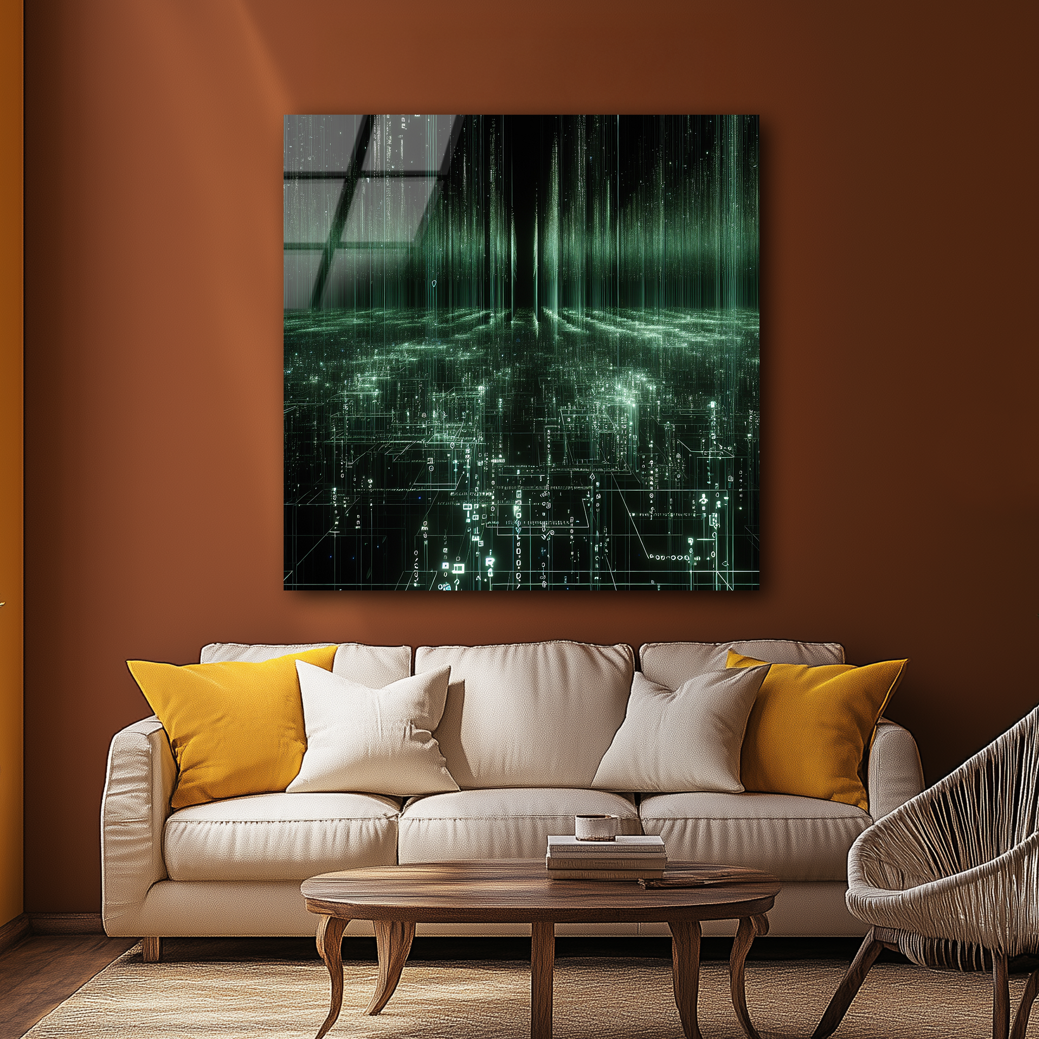 The Matrix | Premium HD Metal Wall Art