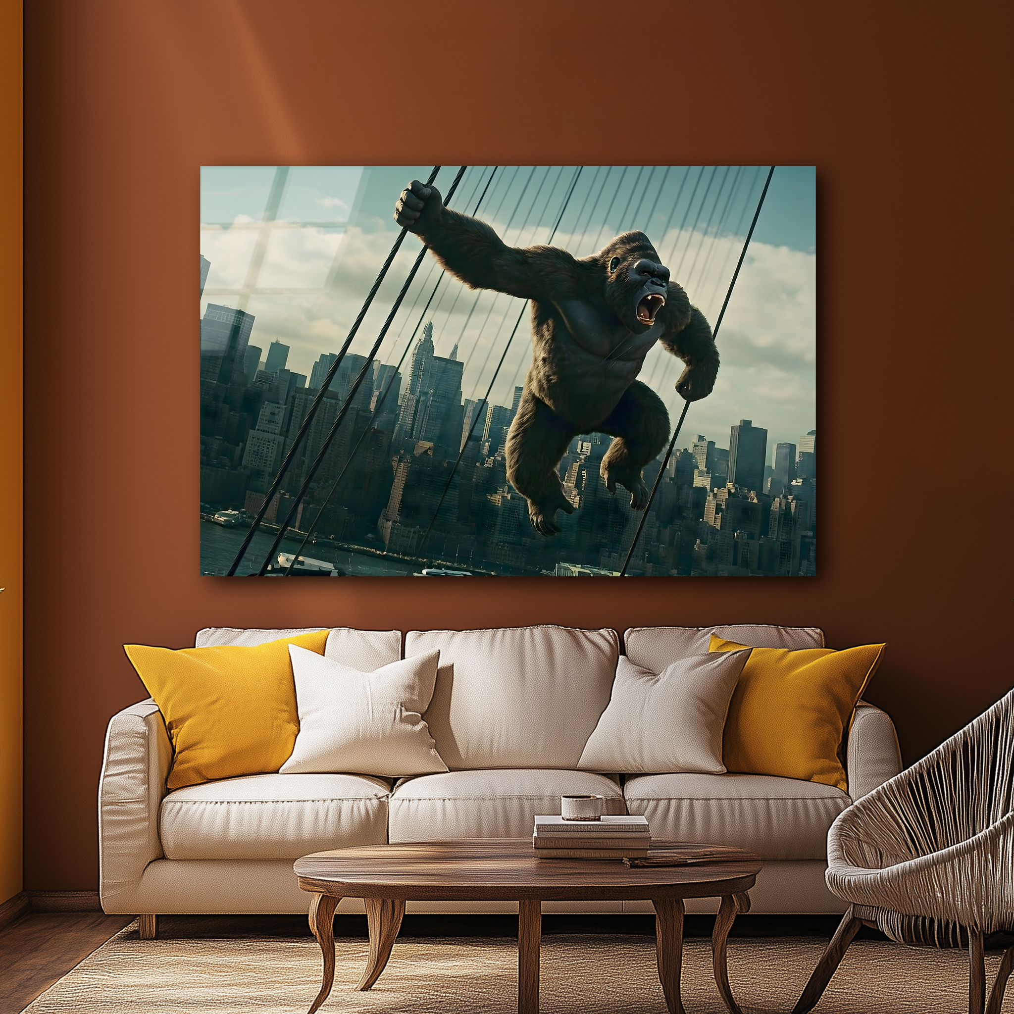 King Kong | Premium HD Metal Wall Art