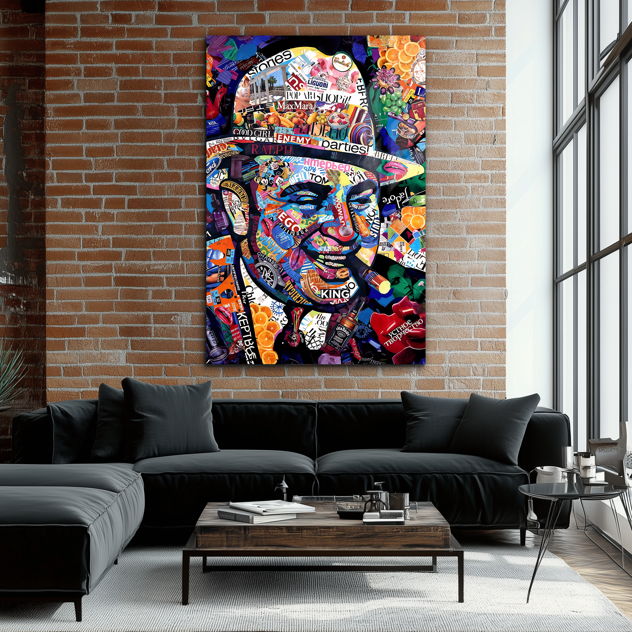 Al Capone Painting | Premium HD Metal Wall Art