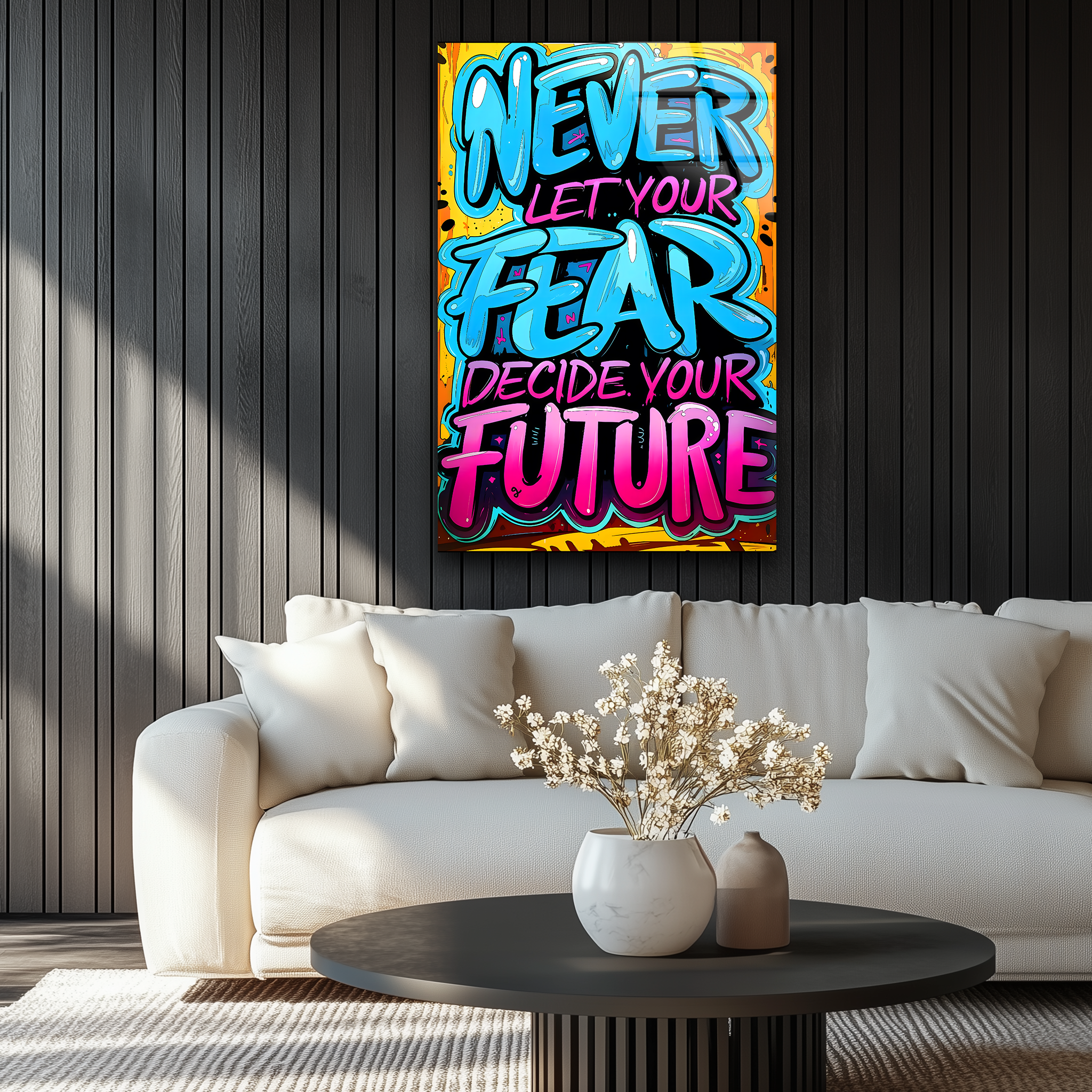 Decide Your Future | Premium HD Metal Wall Art