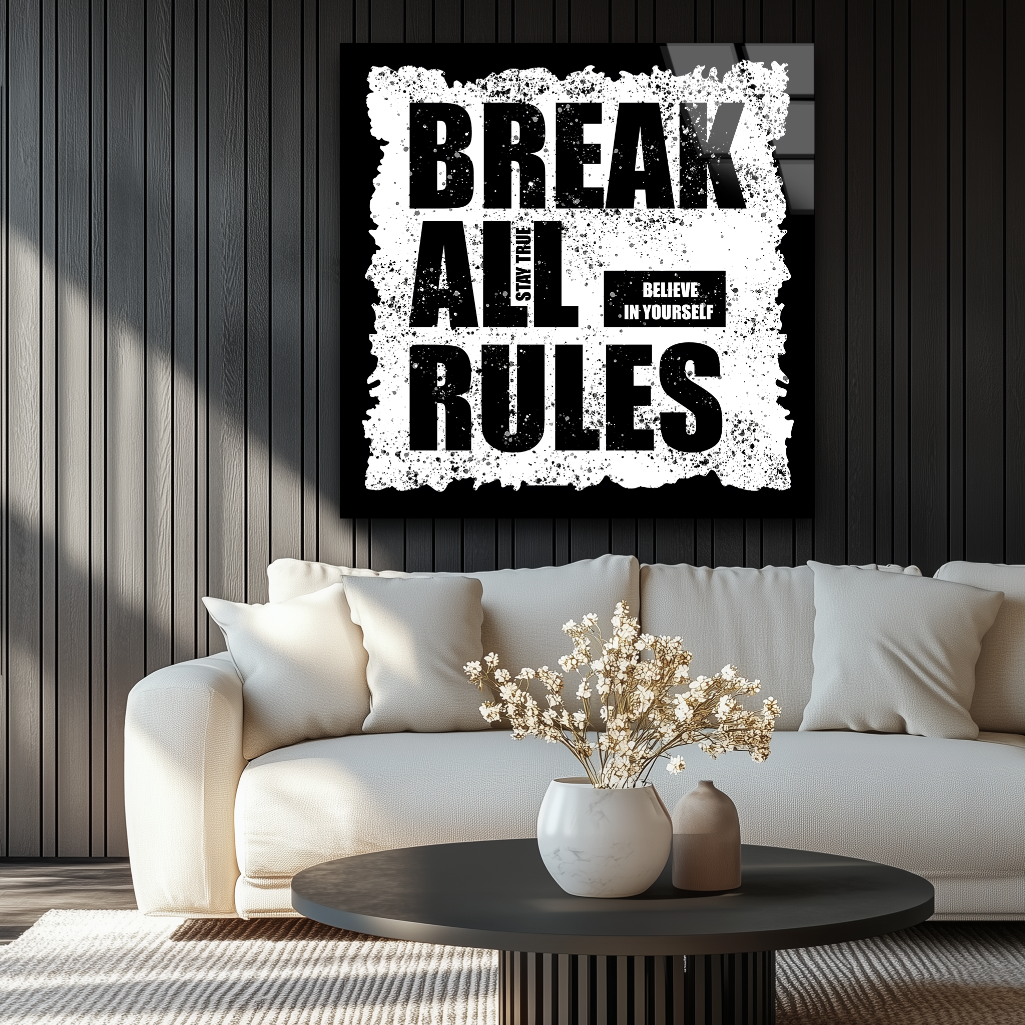 Stay True | Premium HD Metal Wall Art
