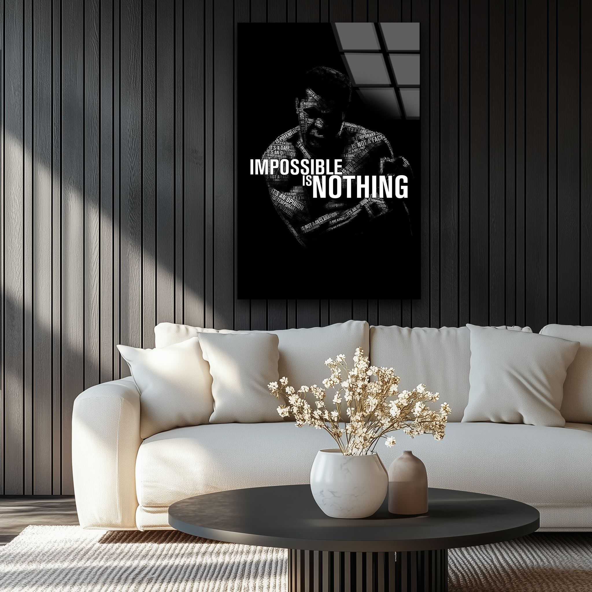 Impossible is Nothing | Premium HD Metal Wall Art