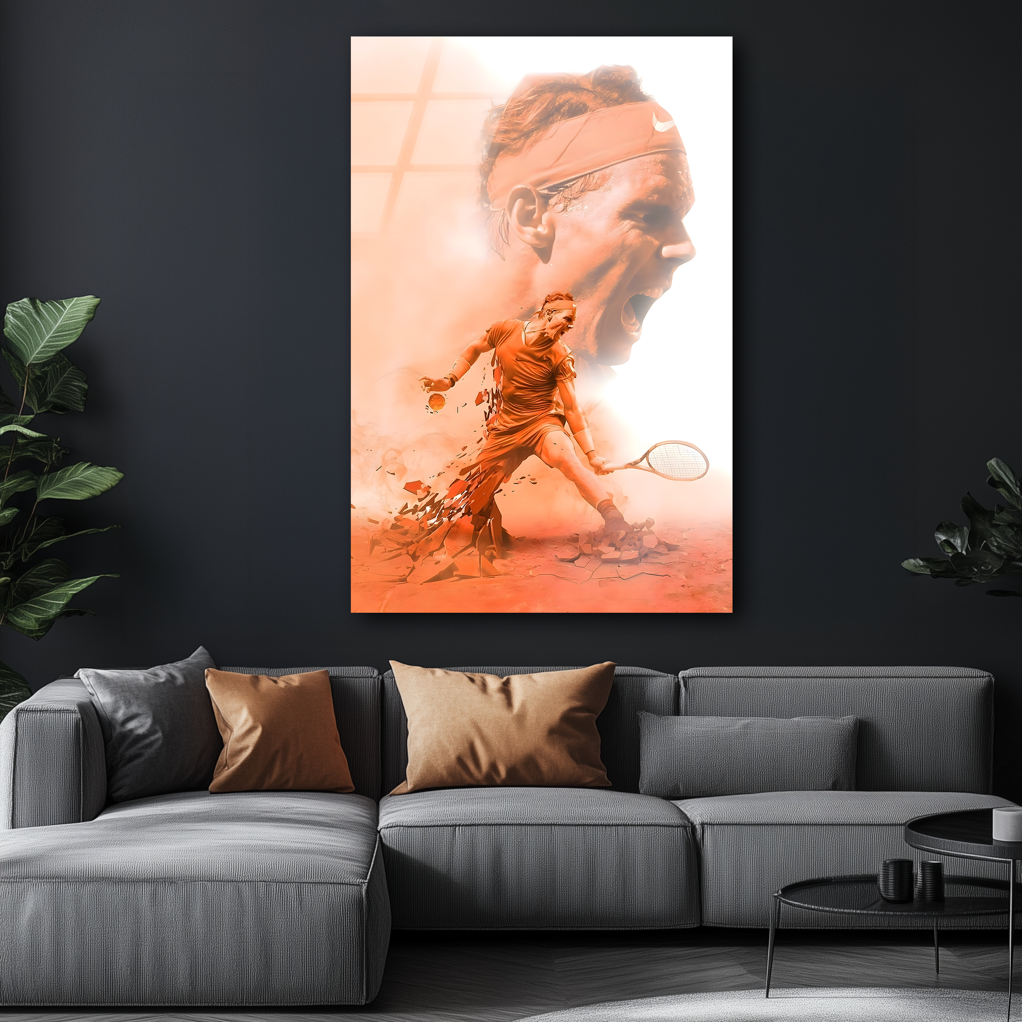 Rafael Nadal | Premium HD Metal Wall Art