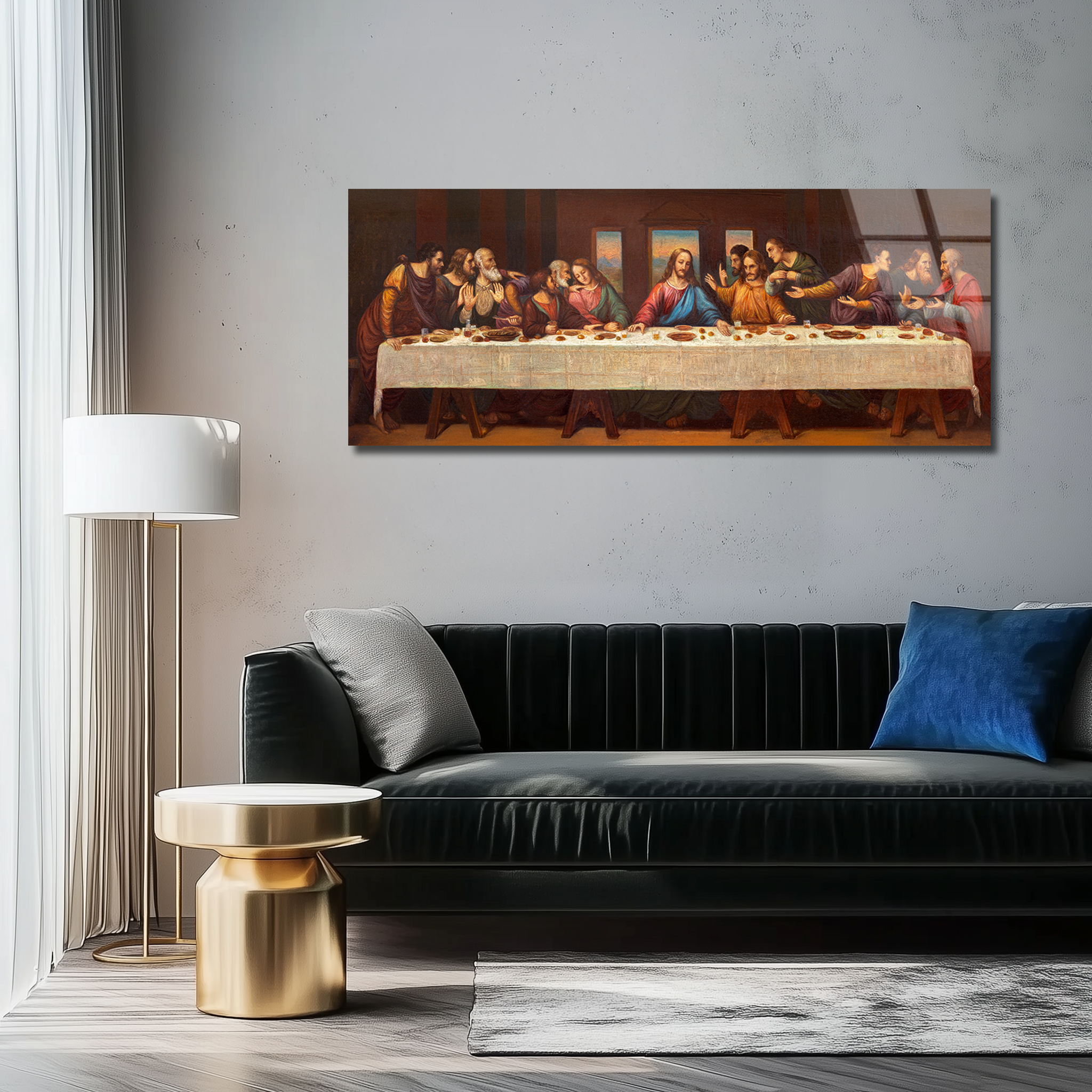 The Last Supper | Premium HD Metal Wall Art