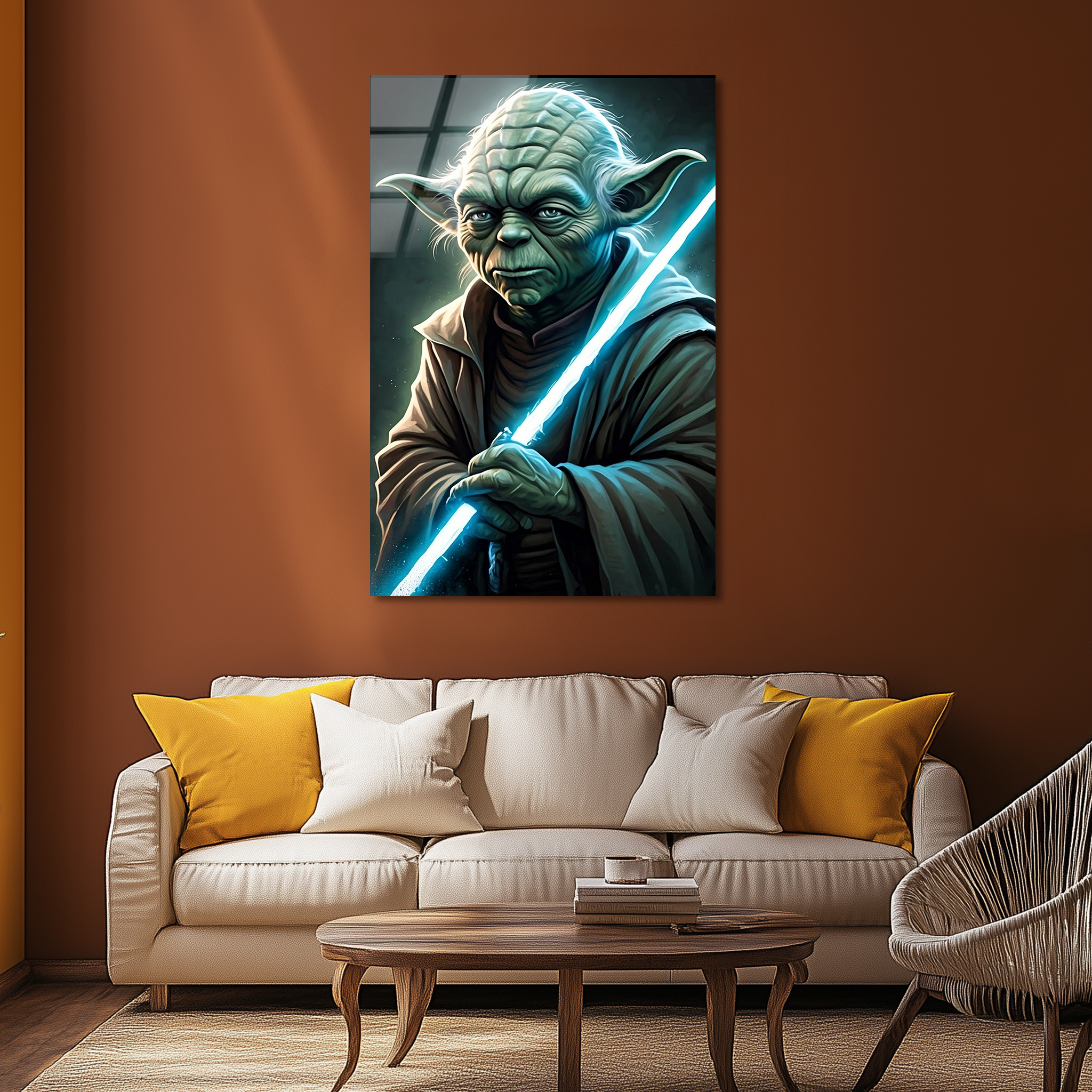 Yoda | Premium HD Metal Wall Art
