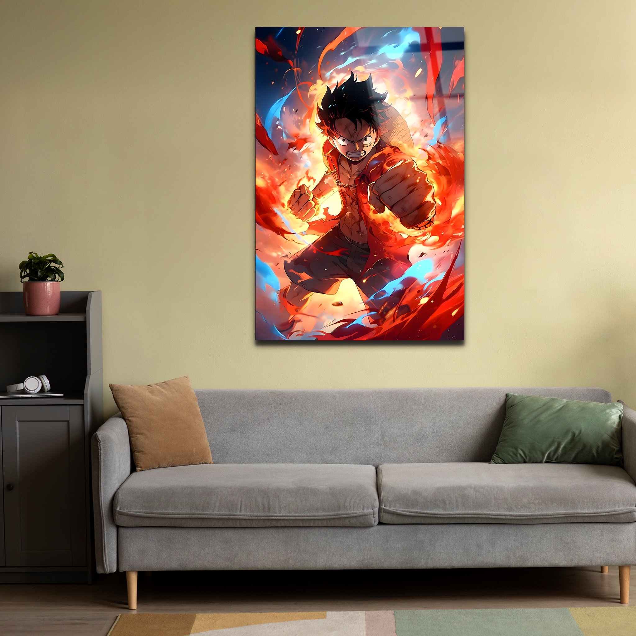 Monkey D. Luffy | Premium HD Metal Wall Art