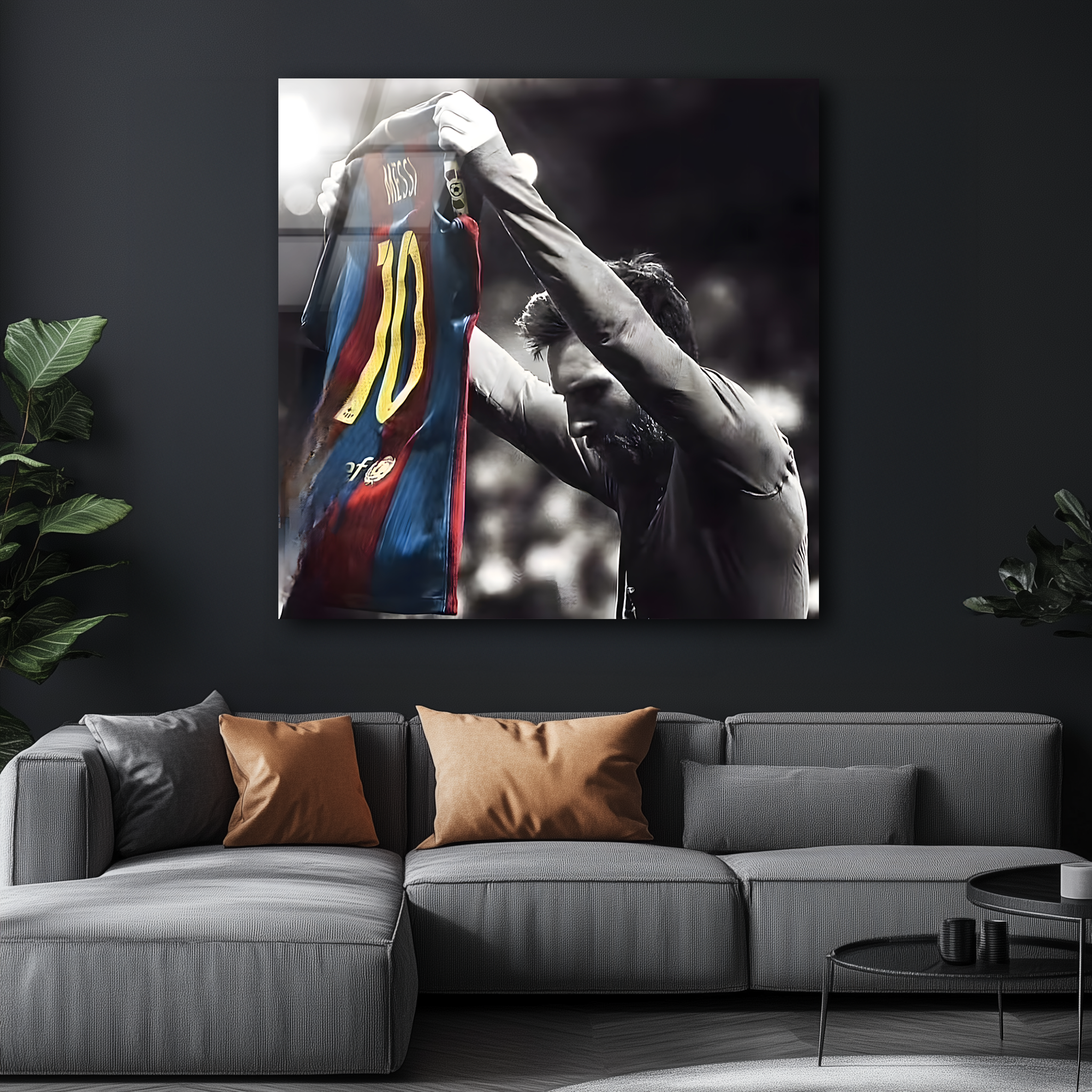 Messi Magic | Premium HD Metal Wall Art