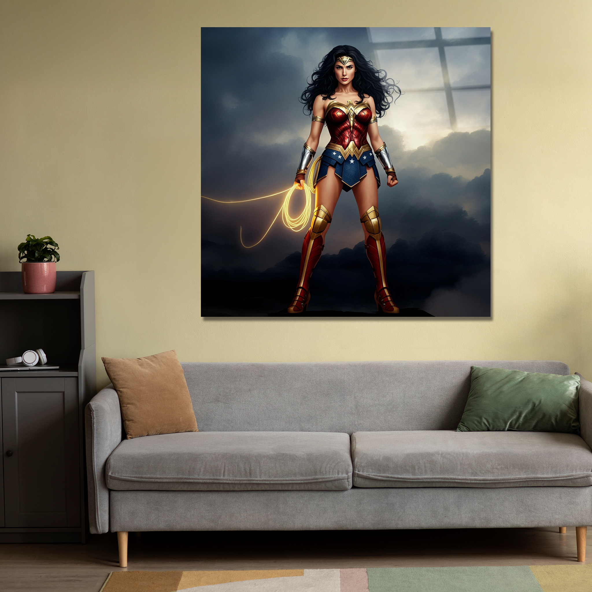 Wonder Woman | Premium HD Metal Wall Art