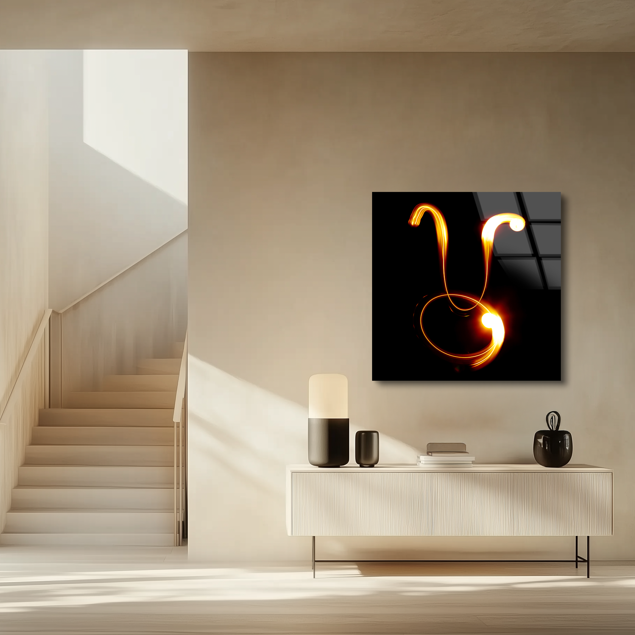 Taurus Zodiac Symbol | Premium HD Metal Wall Art