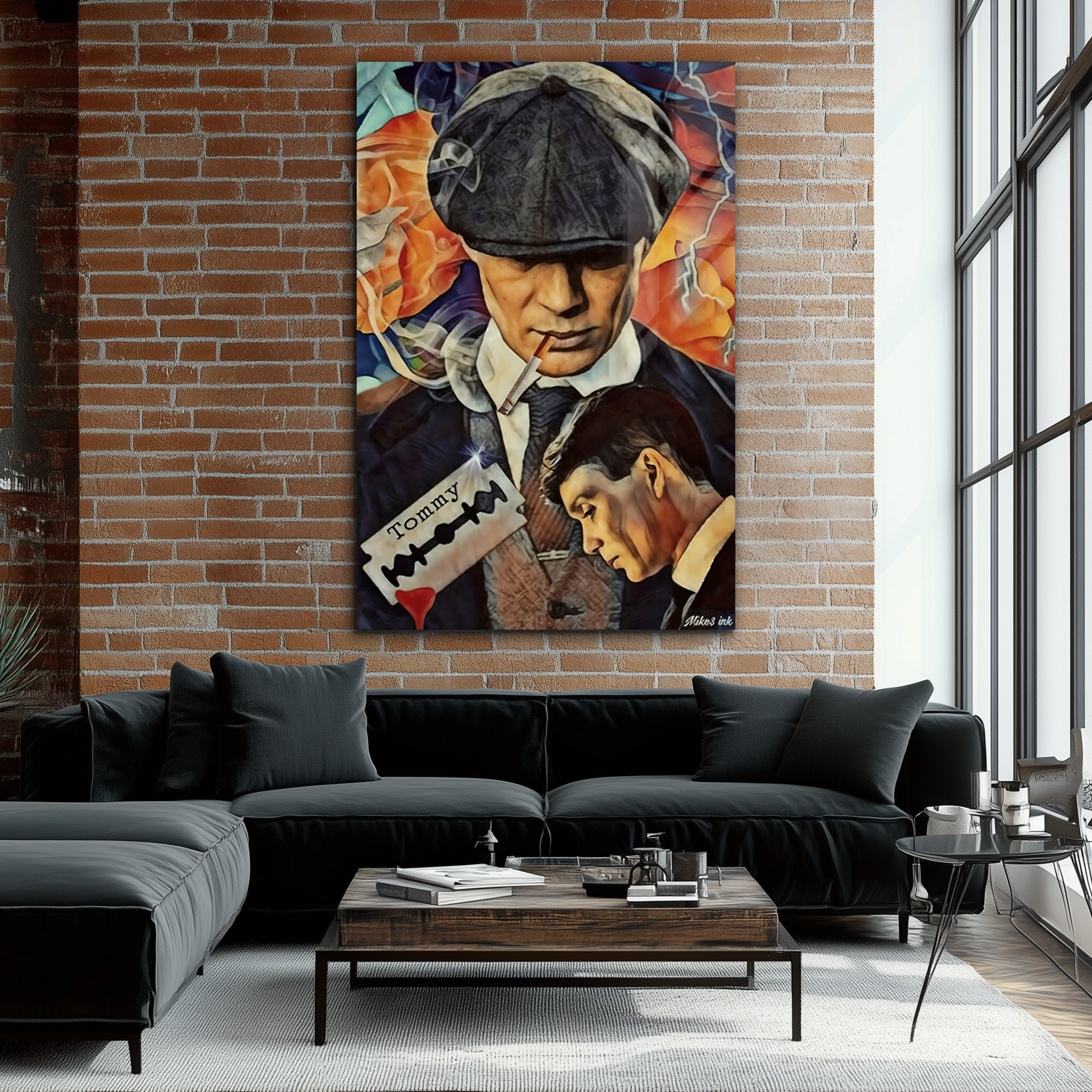 Tommy Shelby Art Print | Premium HD Metal Wall Art