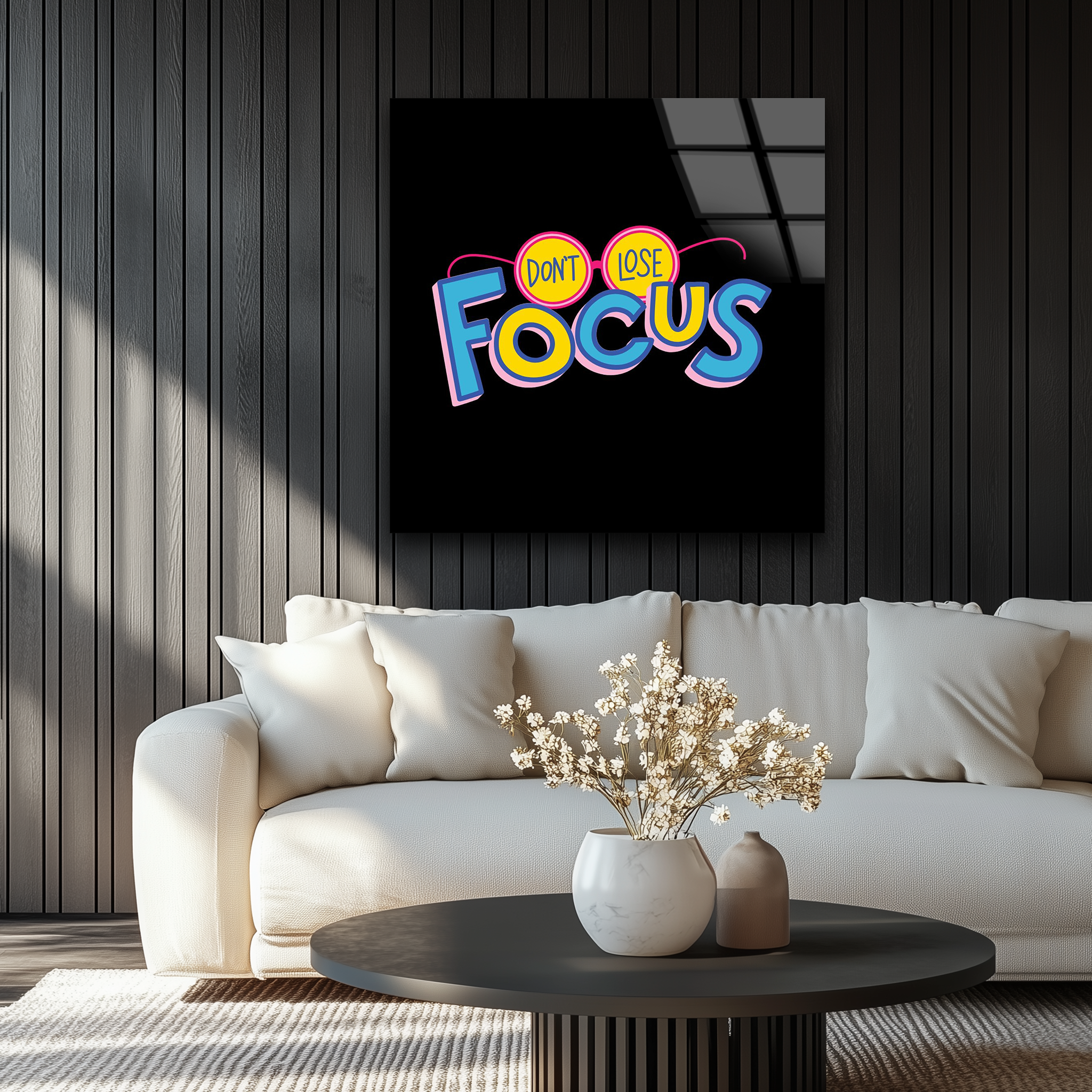 Don't Lose Focus | Premium HD Metal Wall Art