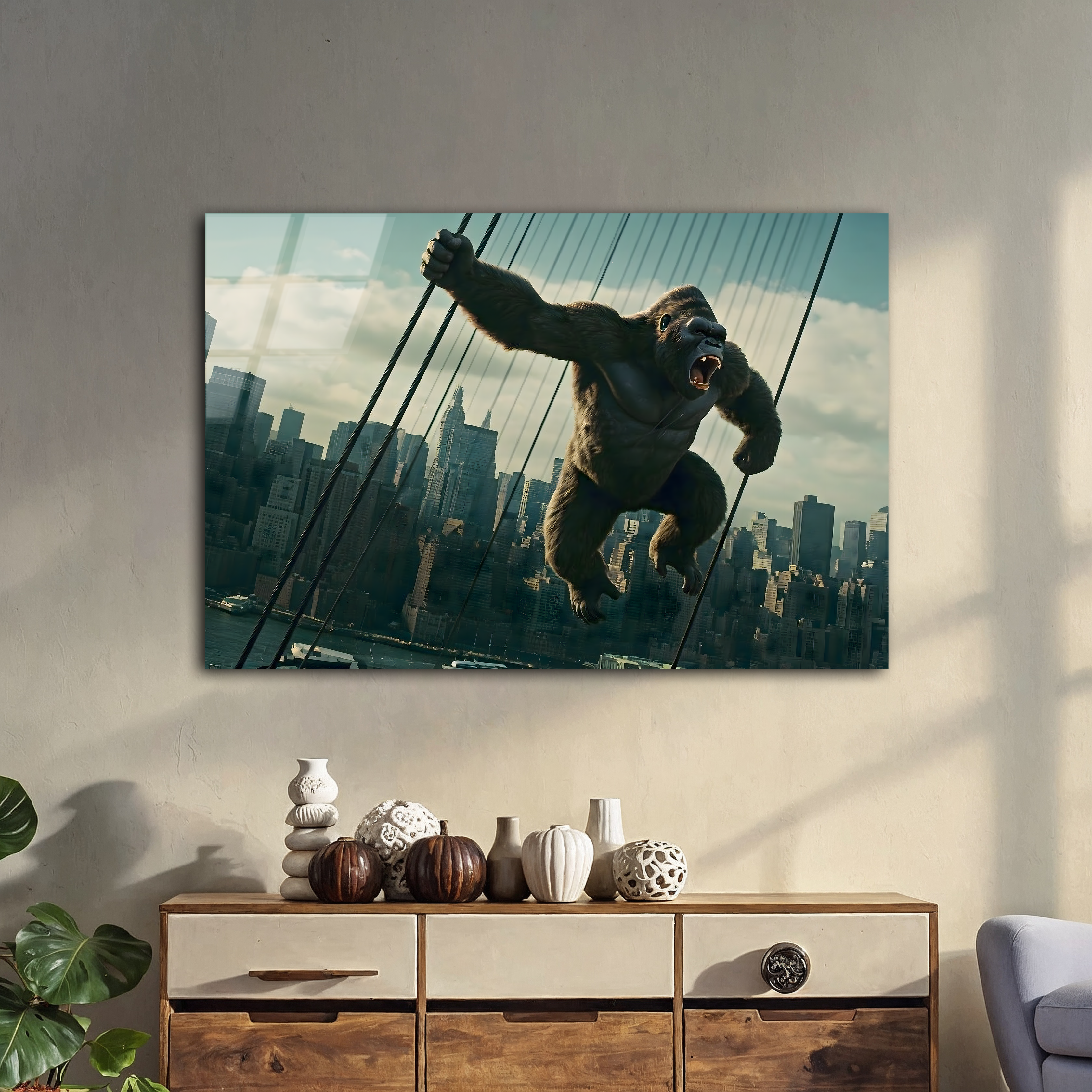 King Kong | Premium HD Metal Wall Art