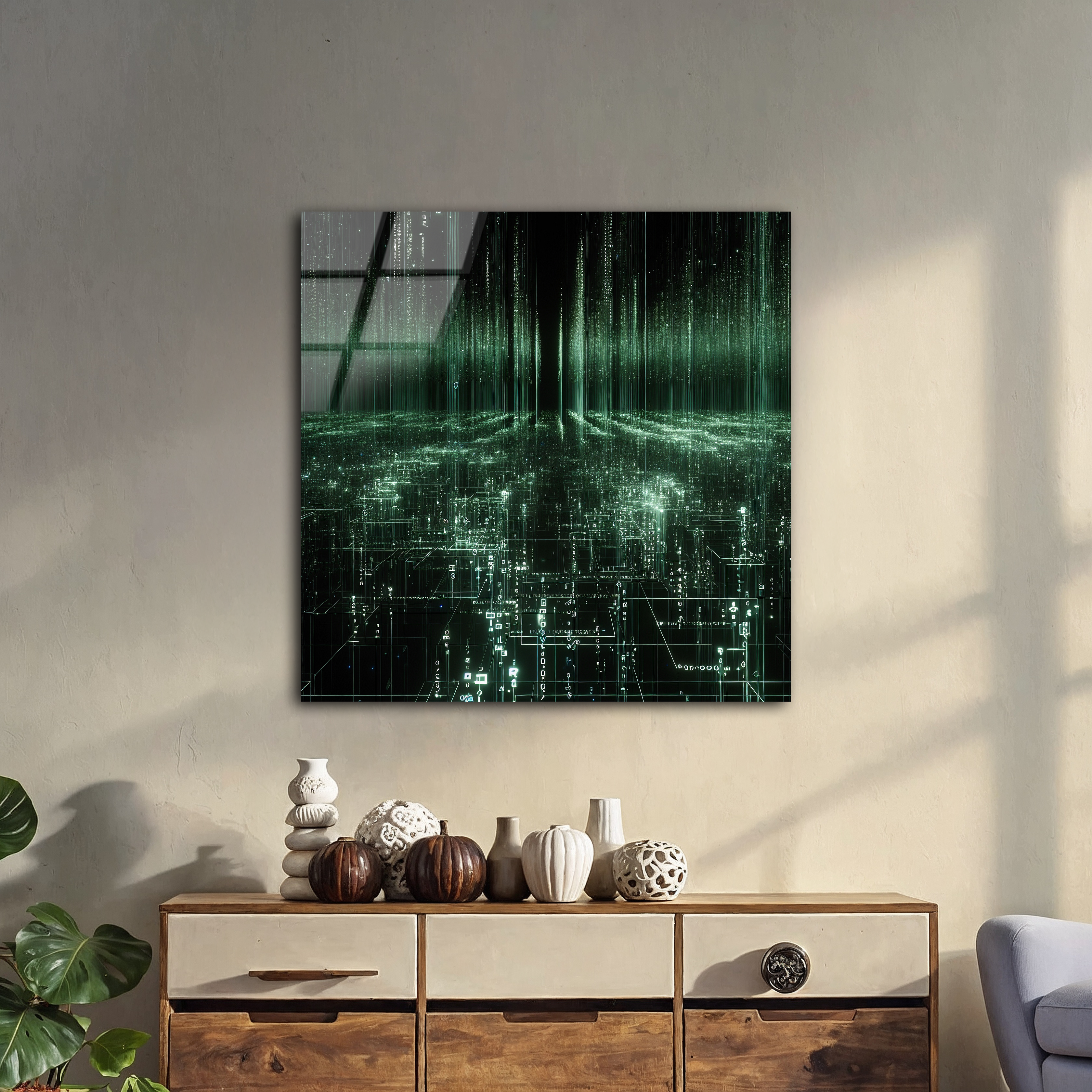 The Matrix | Premium HD Metal Wall Art