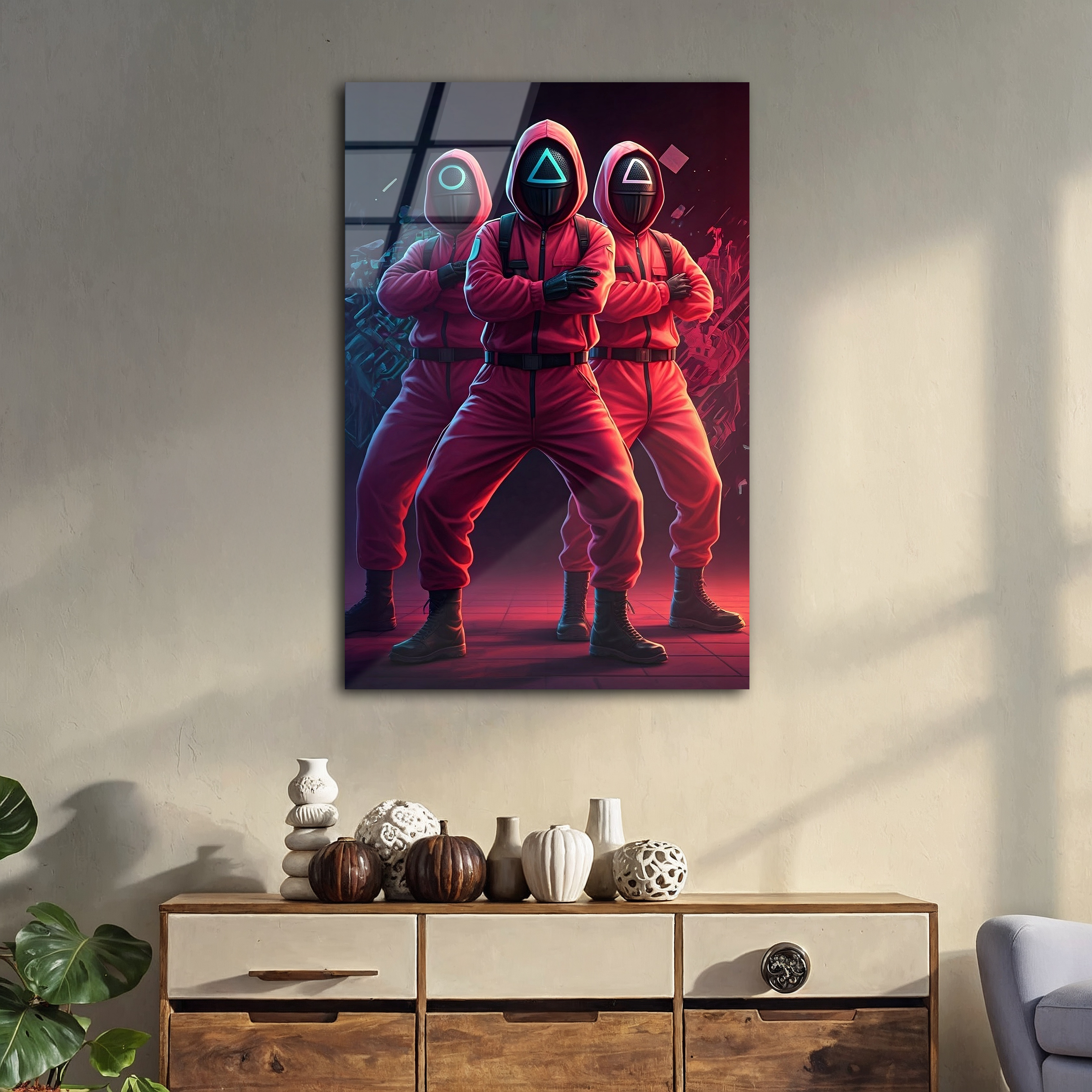 Squid Game | Premium HD Metal Wall Art