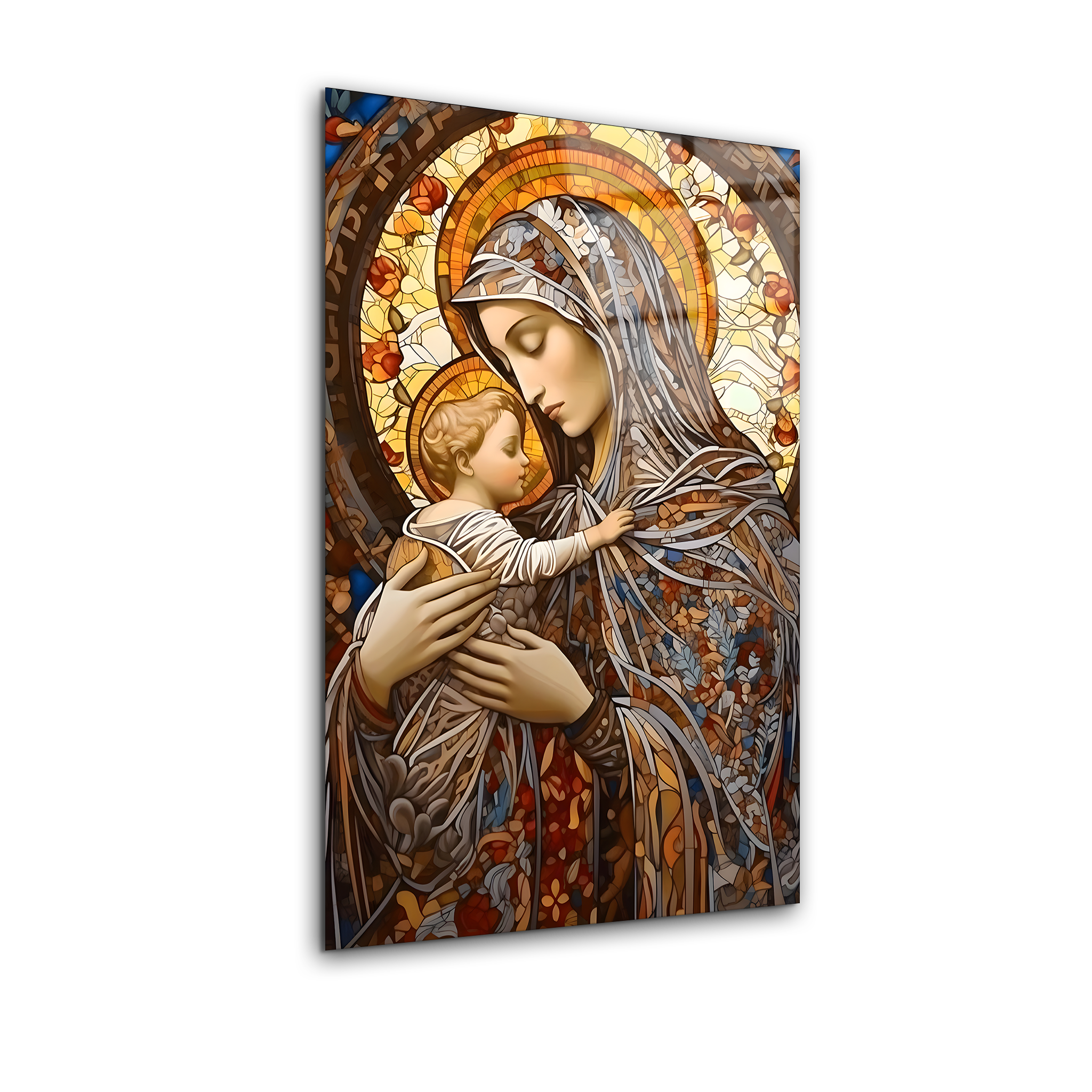 Virgin Mary | Premium HD Metal Wall Art