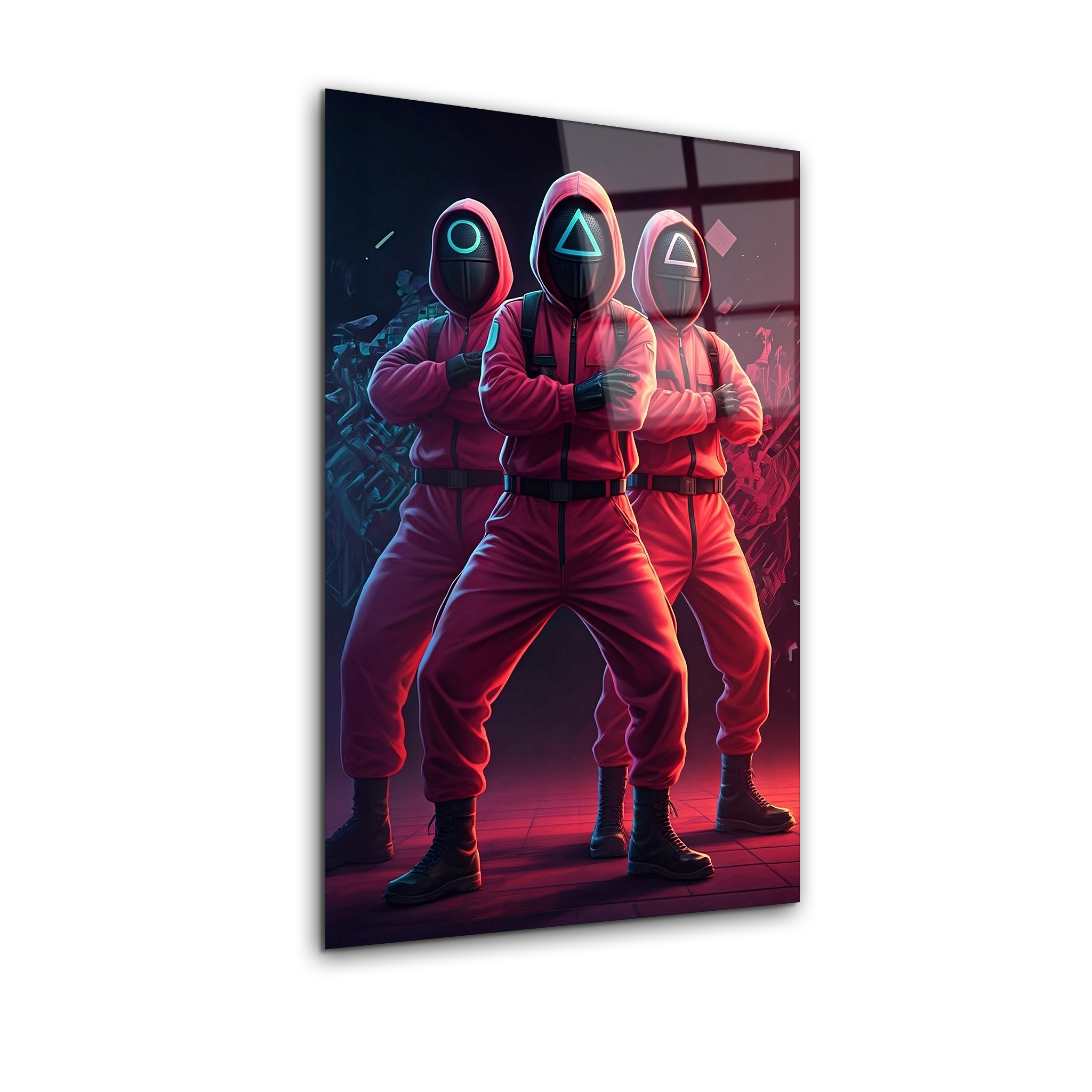 Squid Game | Premium HD Metal Wall Art