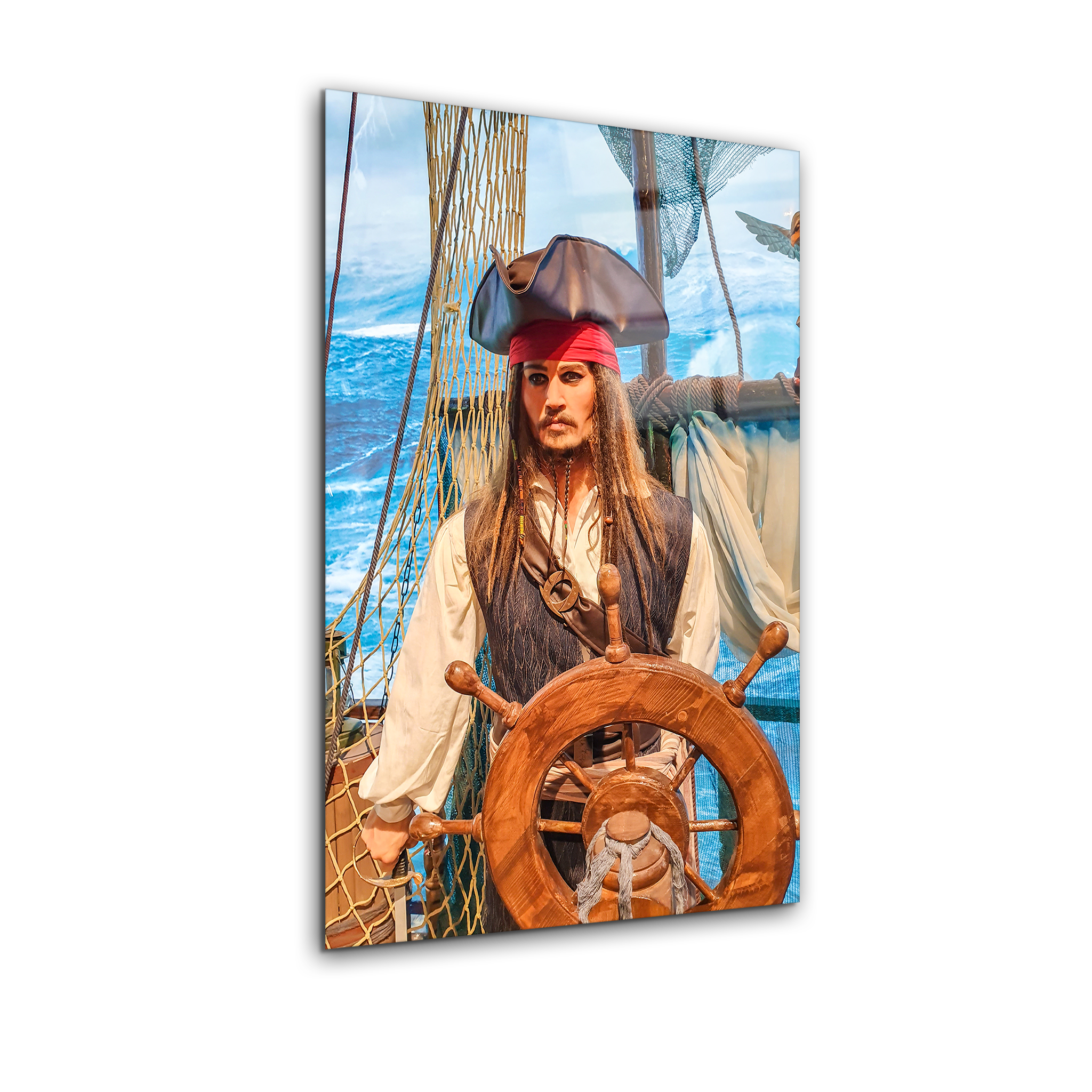 Jack Sparrow | Premium HD Metal Wall Art