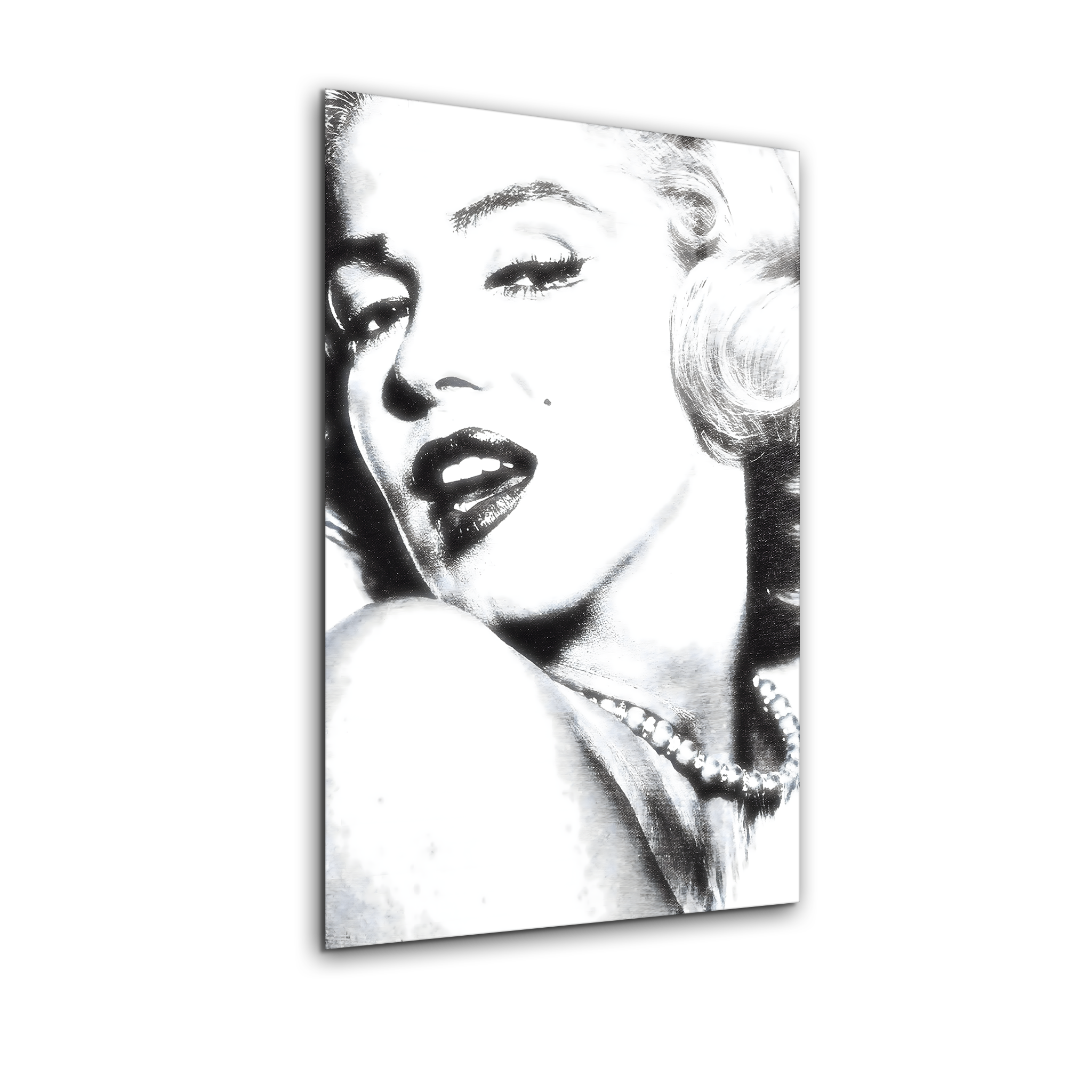Iconic Marilyn Monroe Pose | Premium HD Metal Wall Art