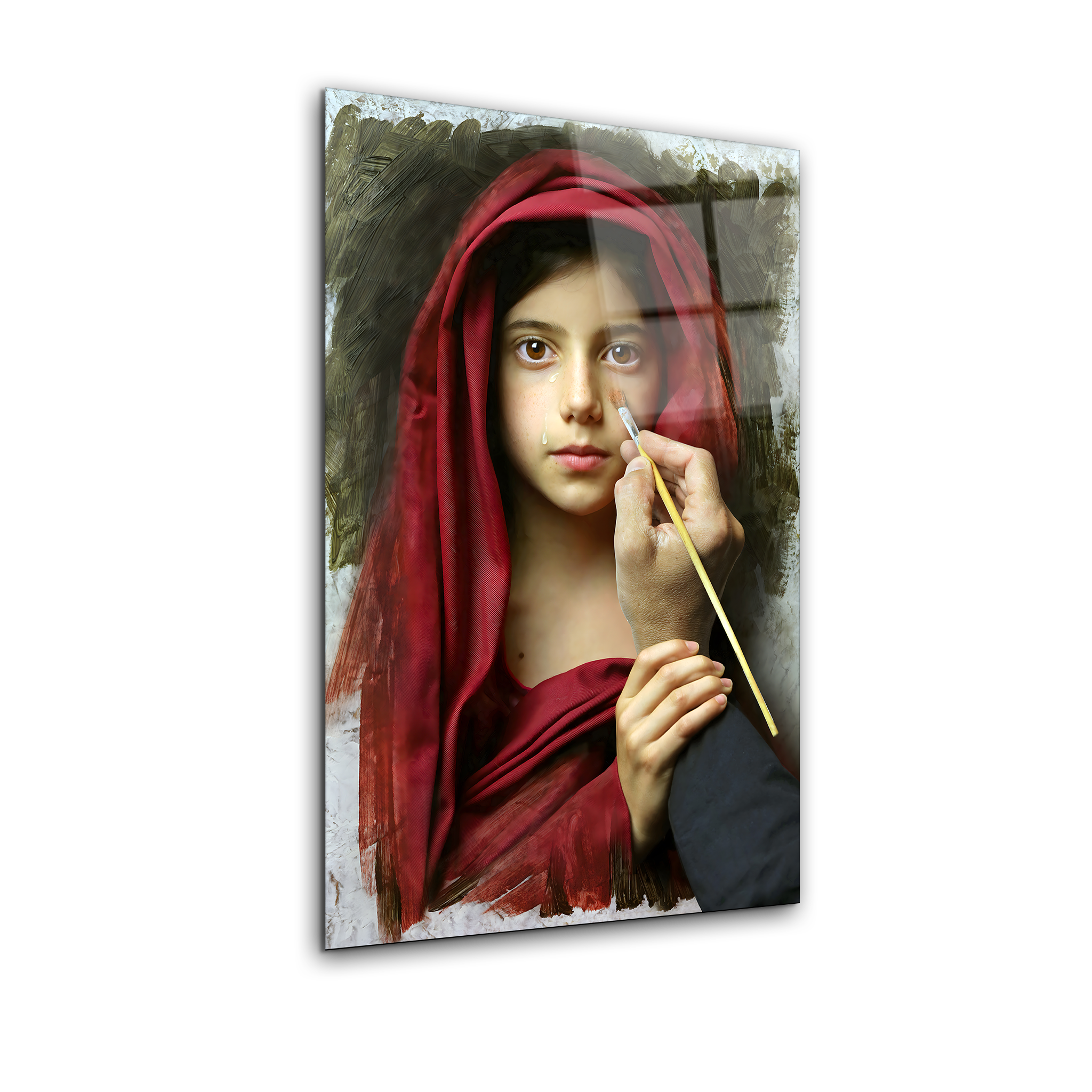 Surreal Portrait | Premium HD Metal Wall Art