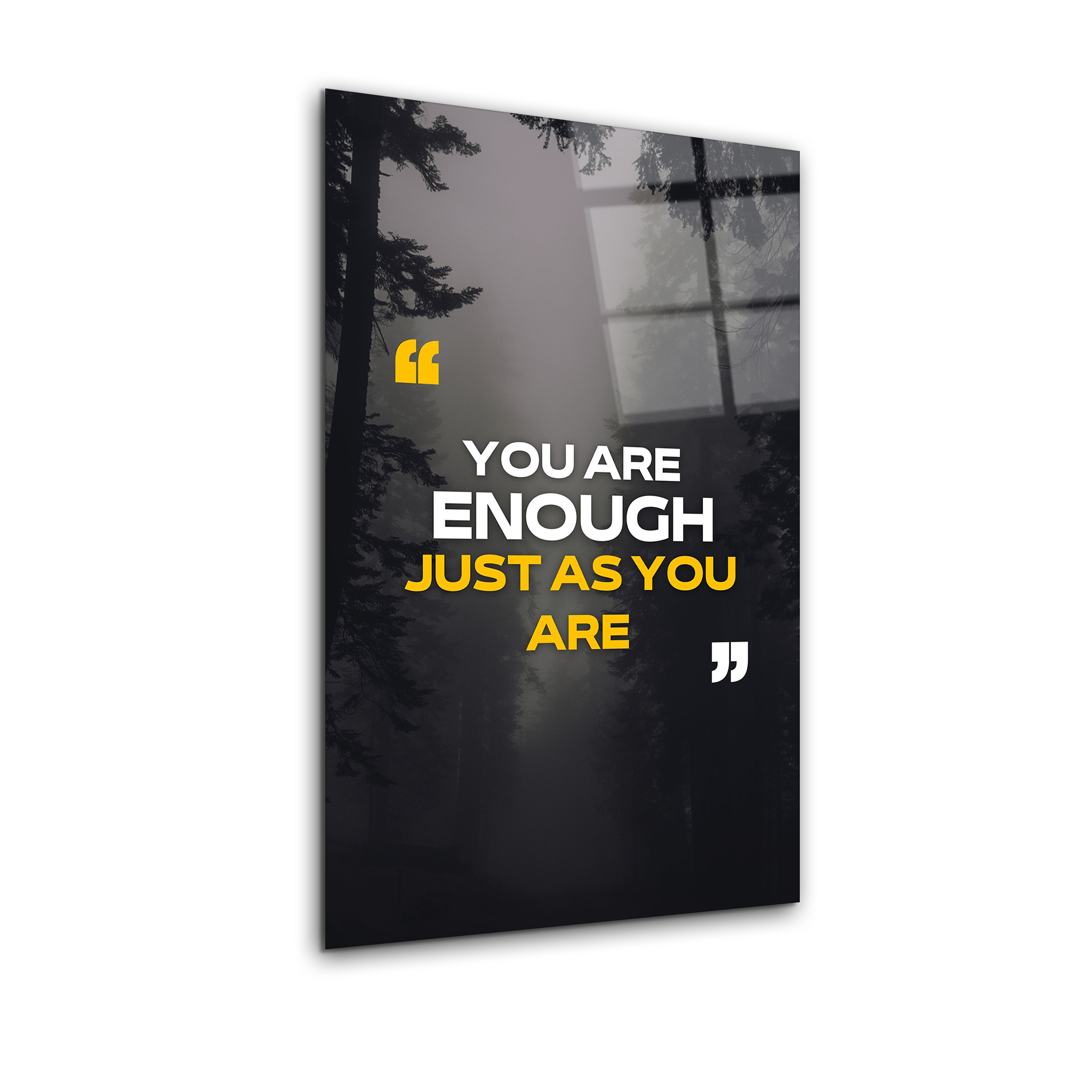 You Are Enough | Premium HD Metal Wall Art