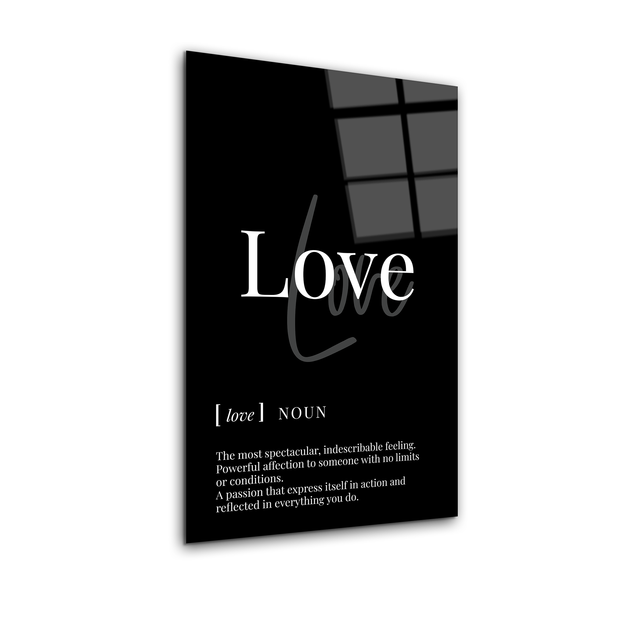 Love | Premium HD Metal Wall Art