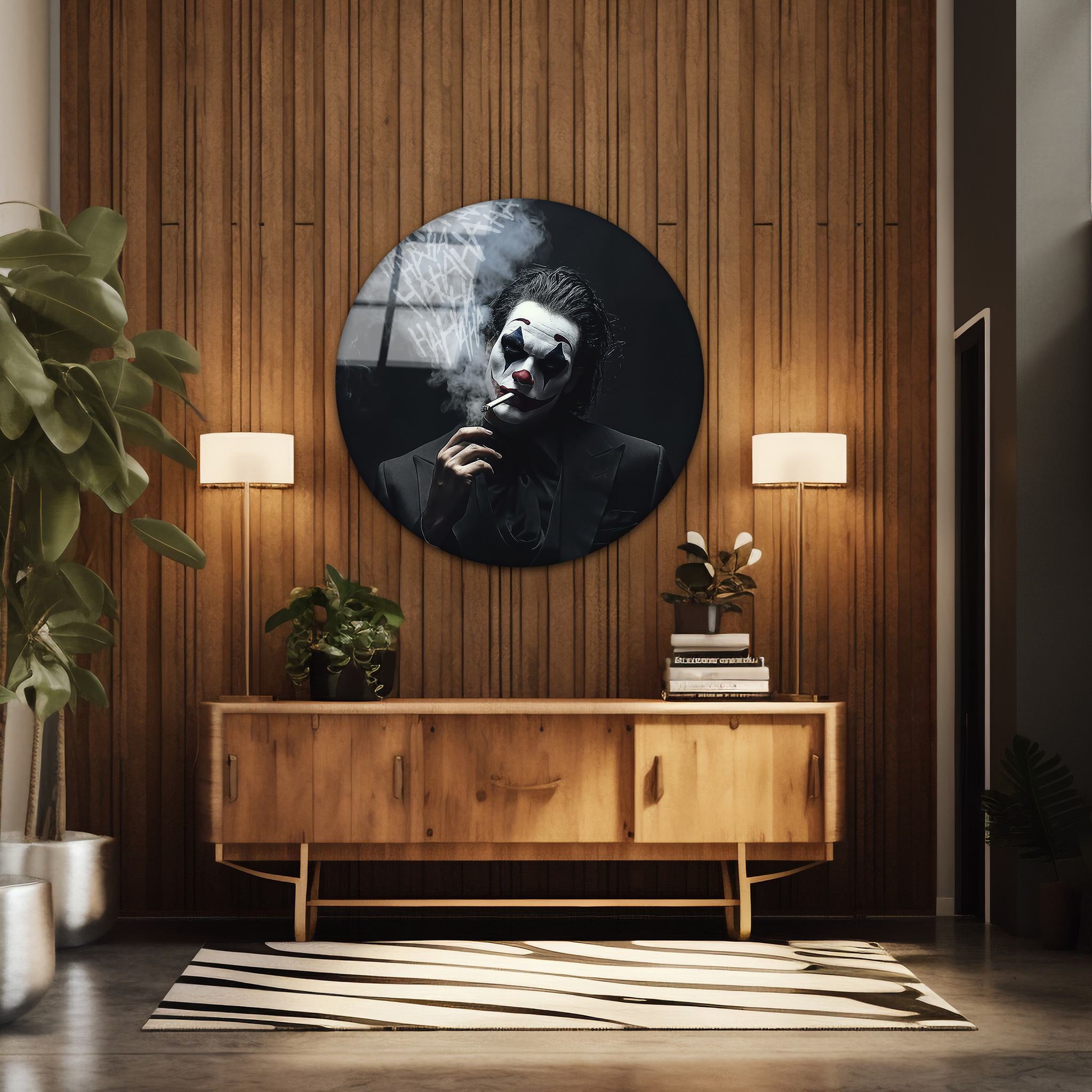 Joker | Premium HD Round Wall Art