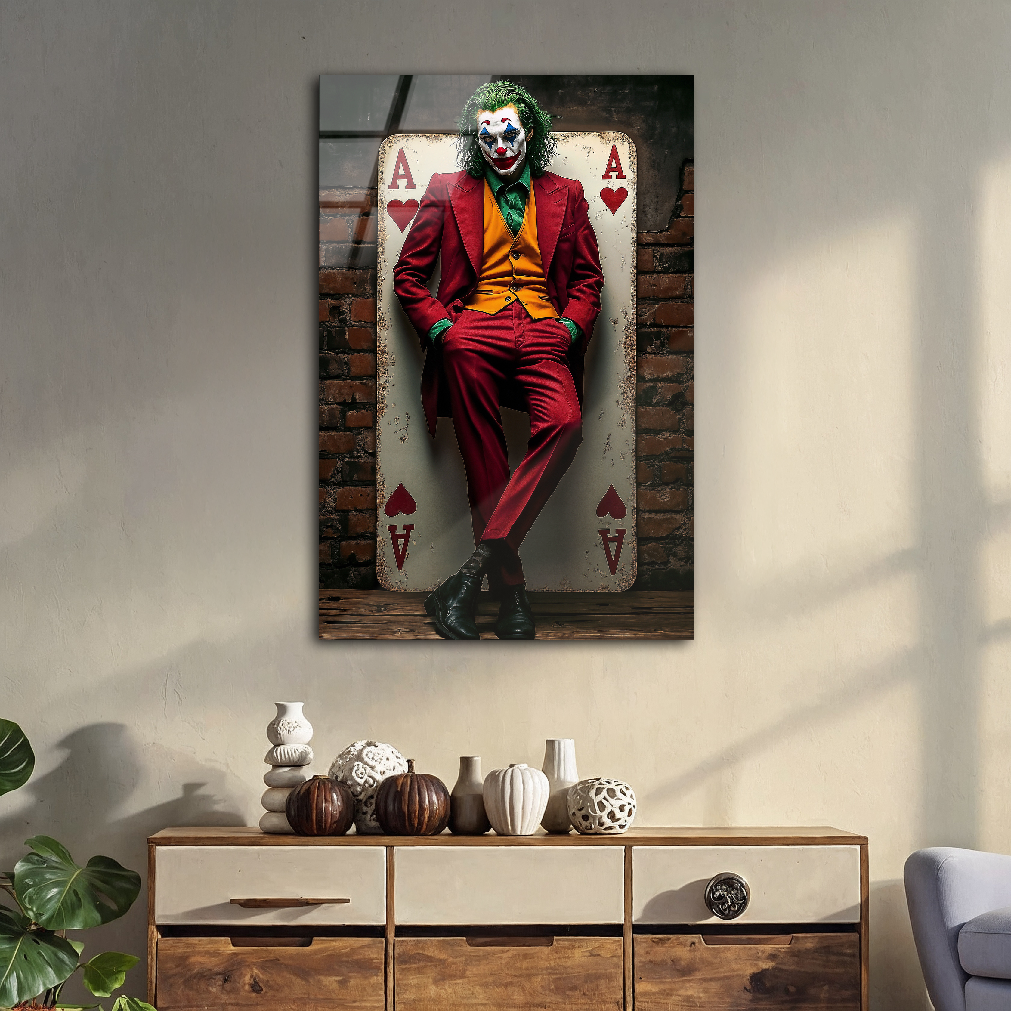 Joker Pop Art | Premium HD Metal Wall Art
