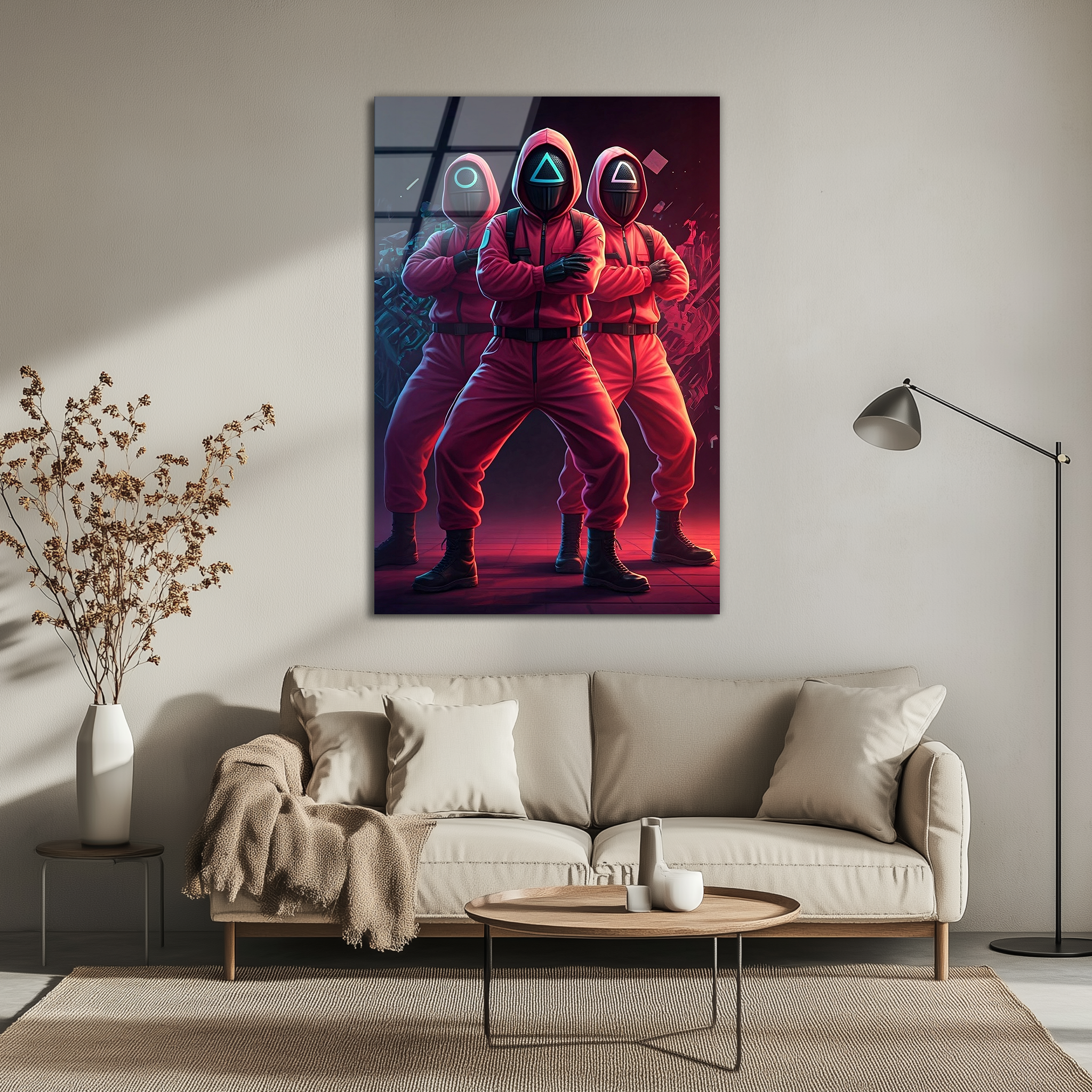 Squid Game | Premium HD Metal Wall Art