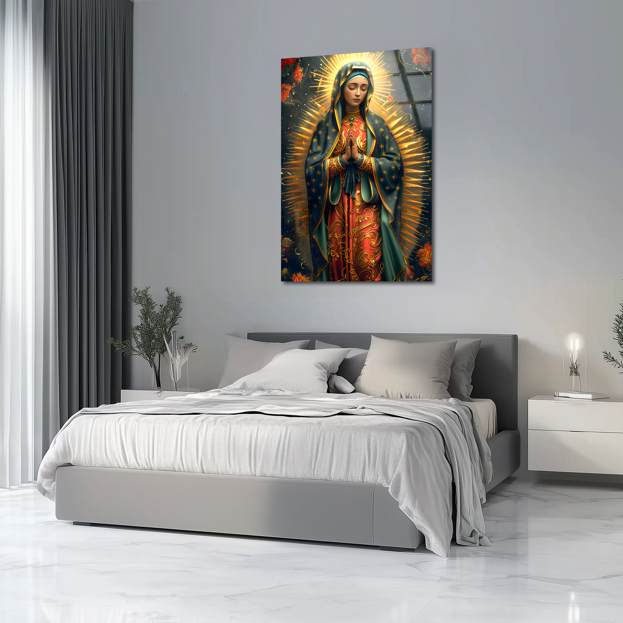 Our Lady of Guadalupe | Premium HD Metal Wall Art