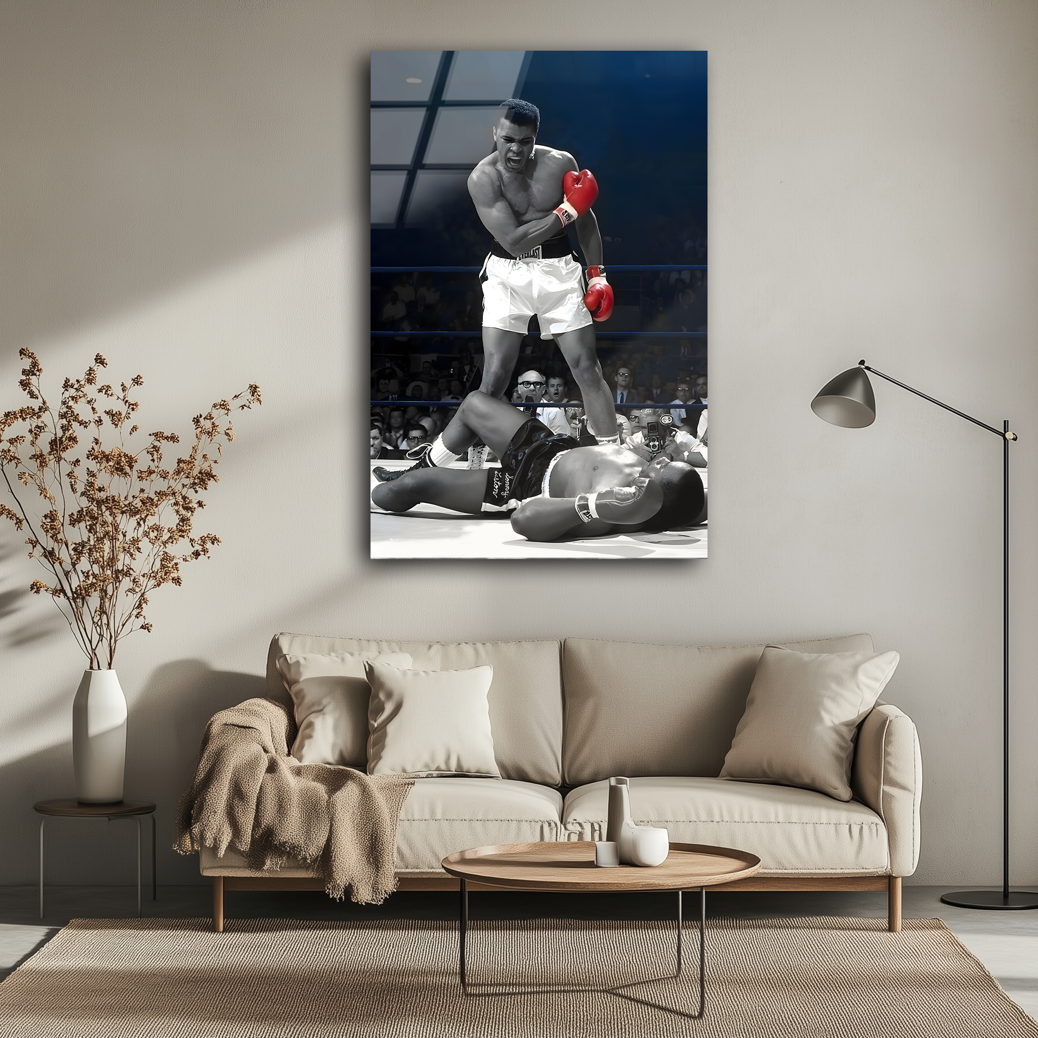 Muhammad Ali | Premium HD Metal Wall Art