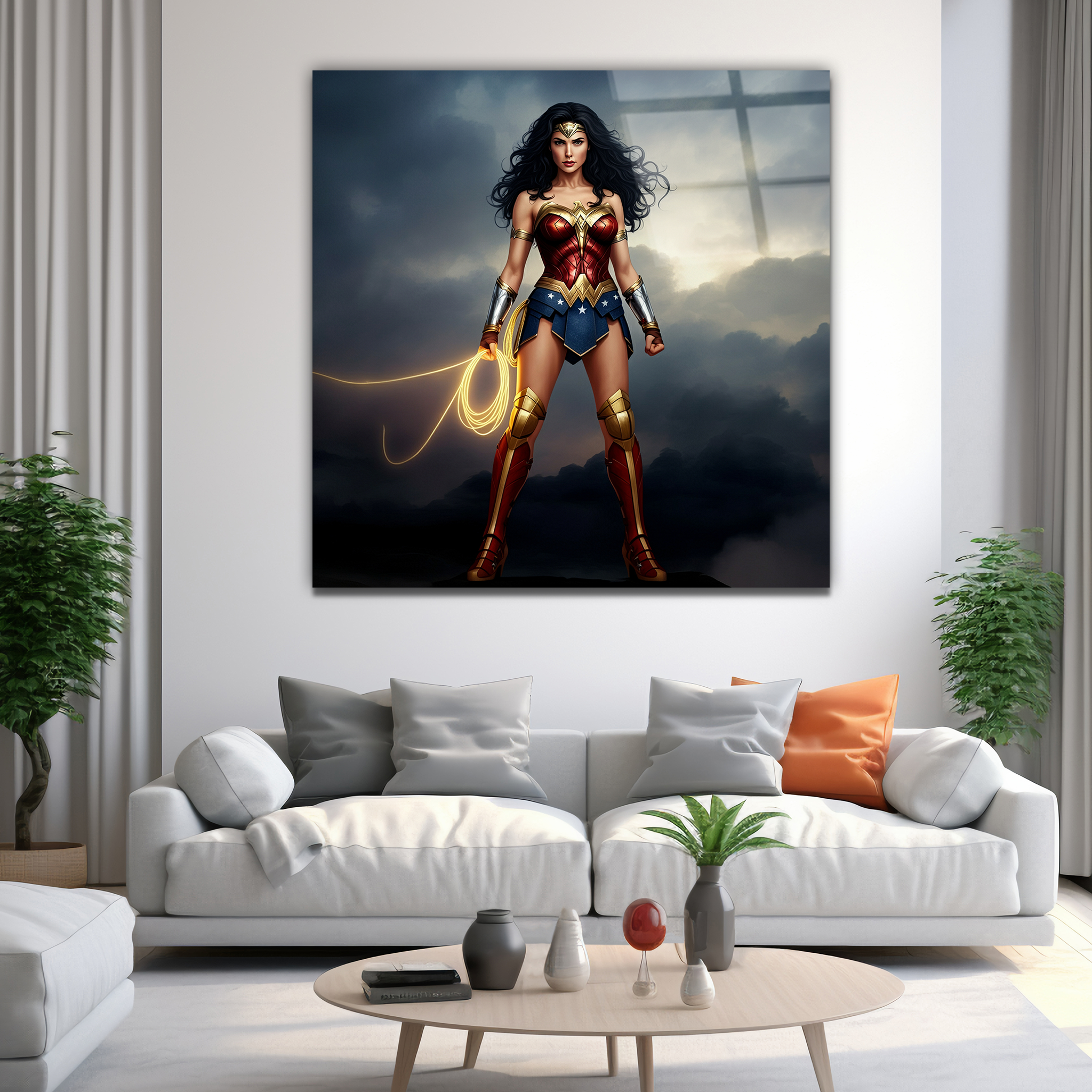 Wonder Woman | Premium HD Metal Wall Art