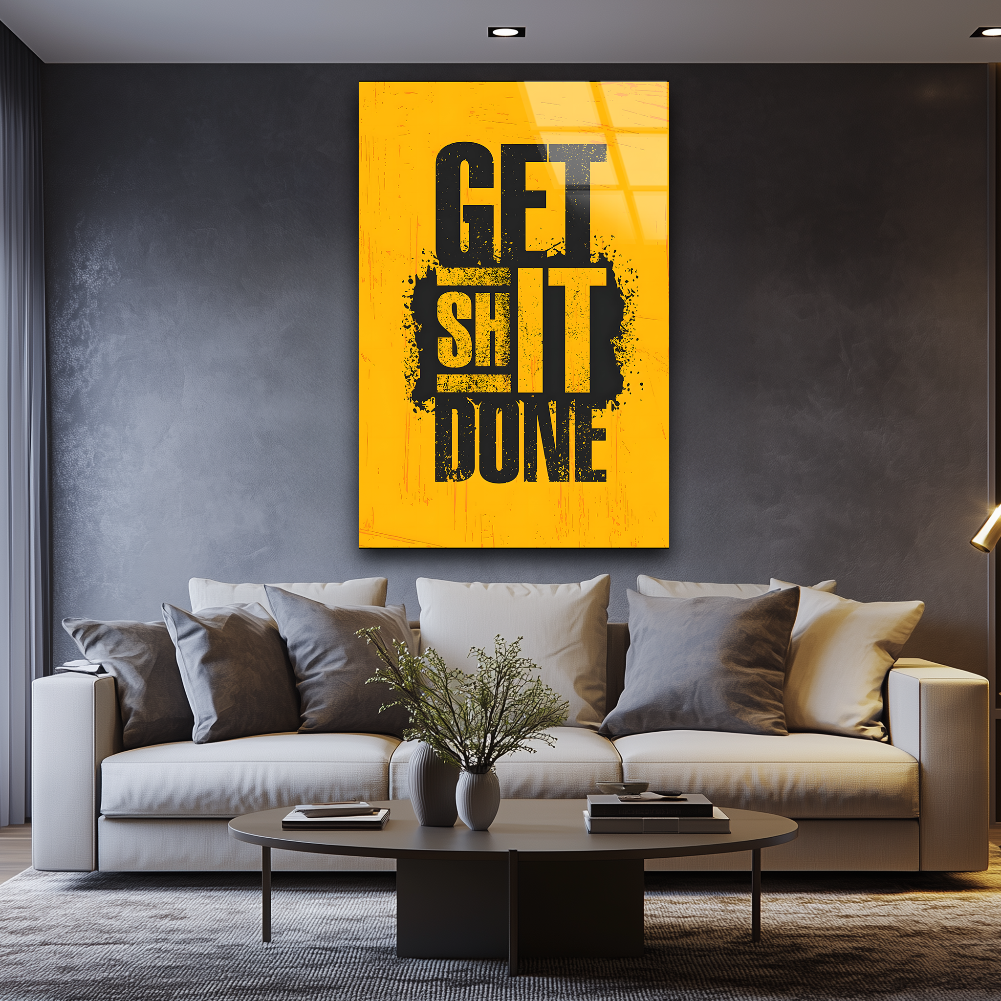 Financial Freedom | Premium HD Metal Wall Art
