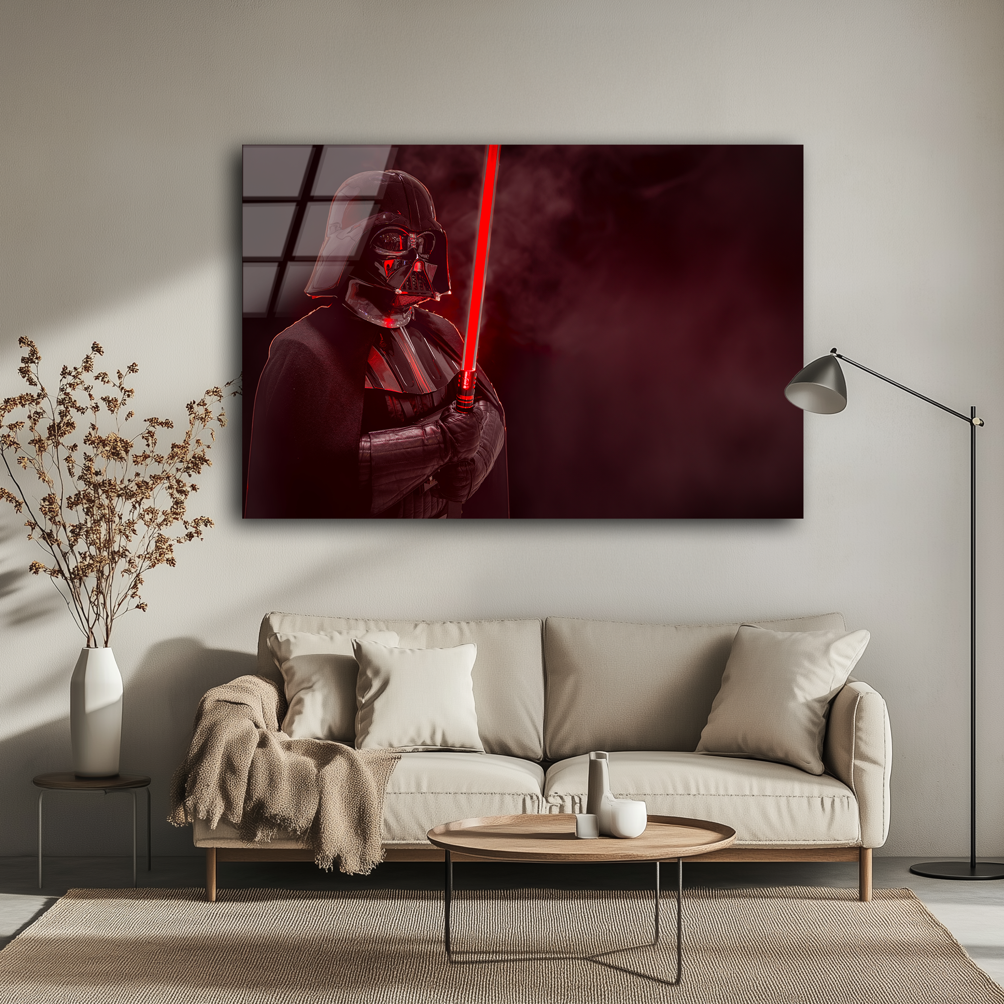 Darth Vader Cosplay Art | Premium HD Metal Wall Art