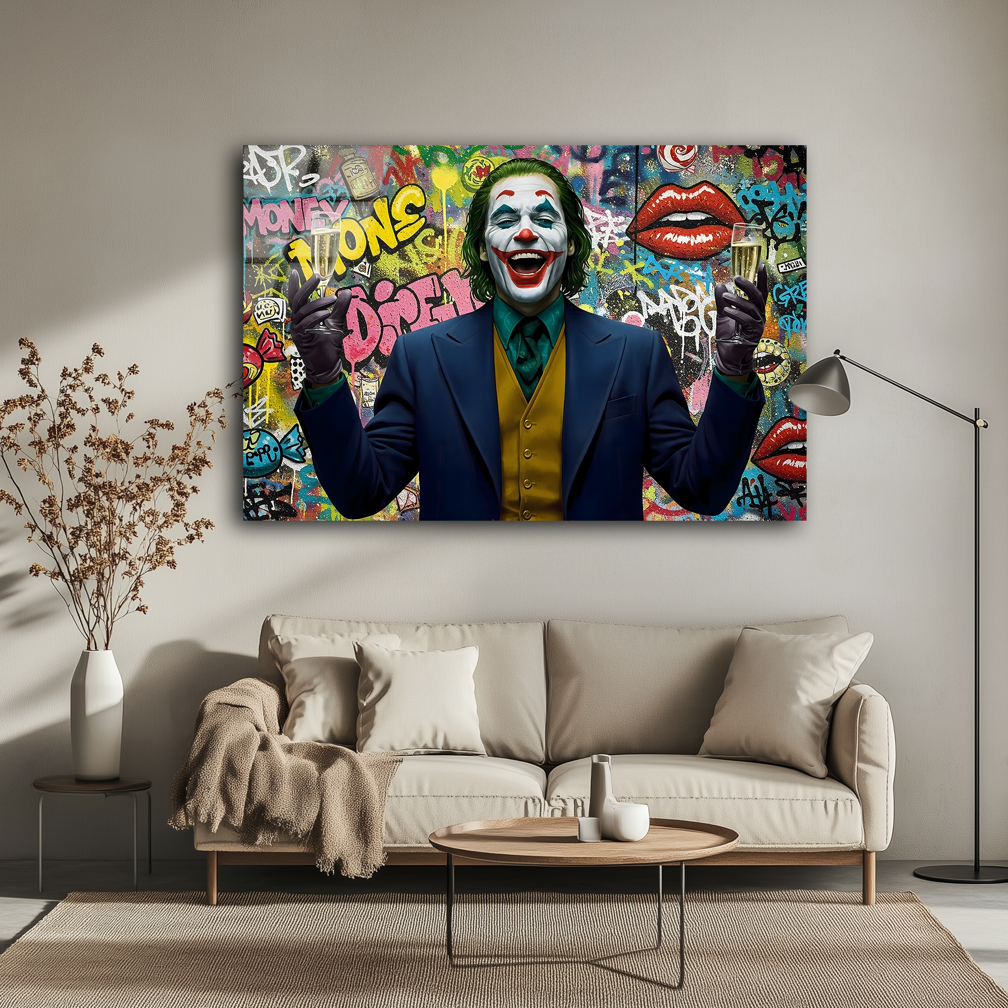 The Joker | Premium HD Metal Wall Art