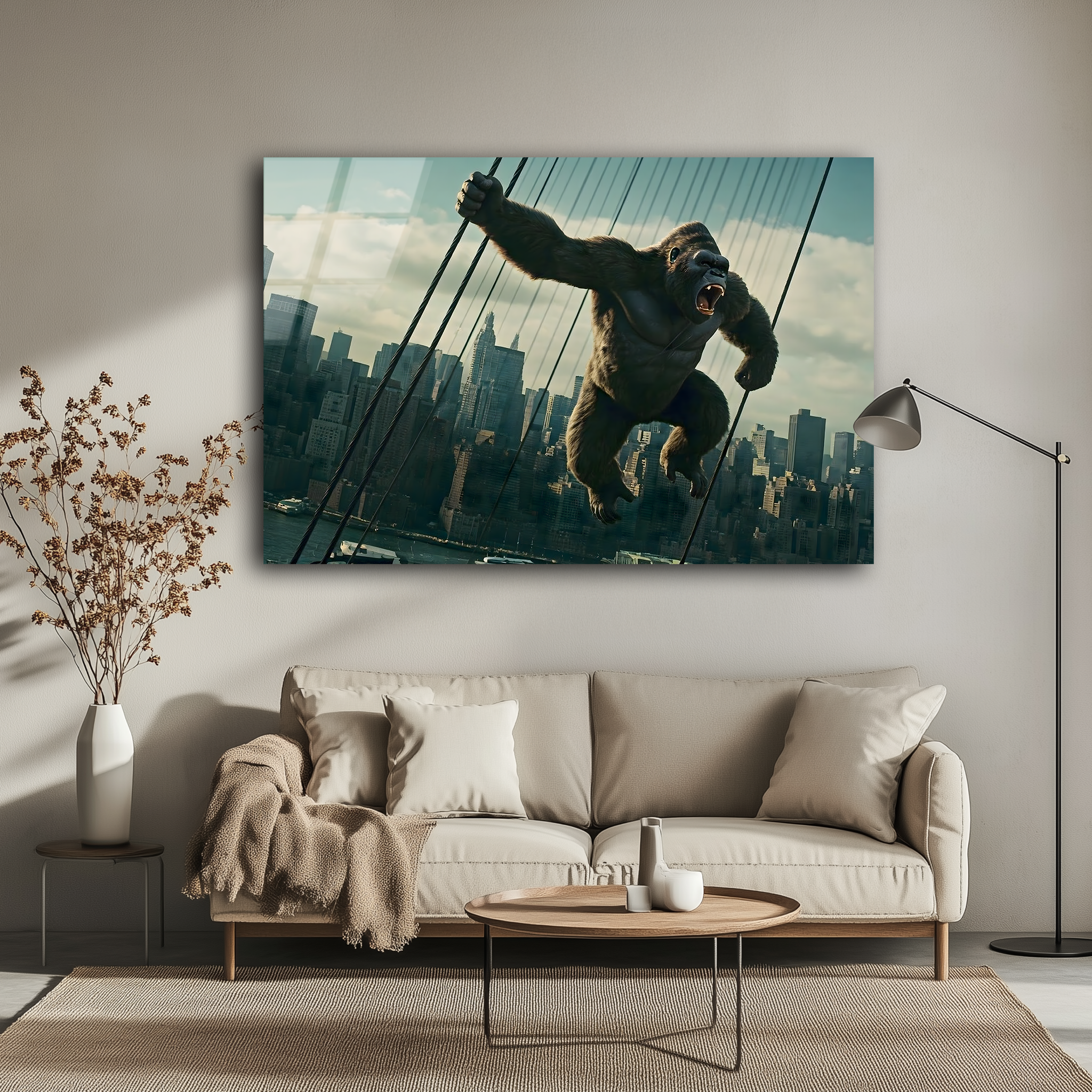 King Kong | Premium HD Metal Wall Art
