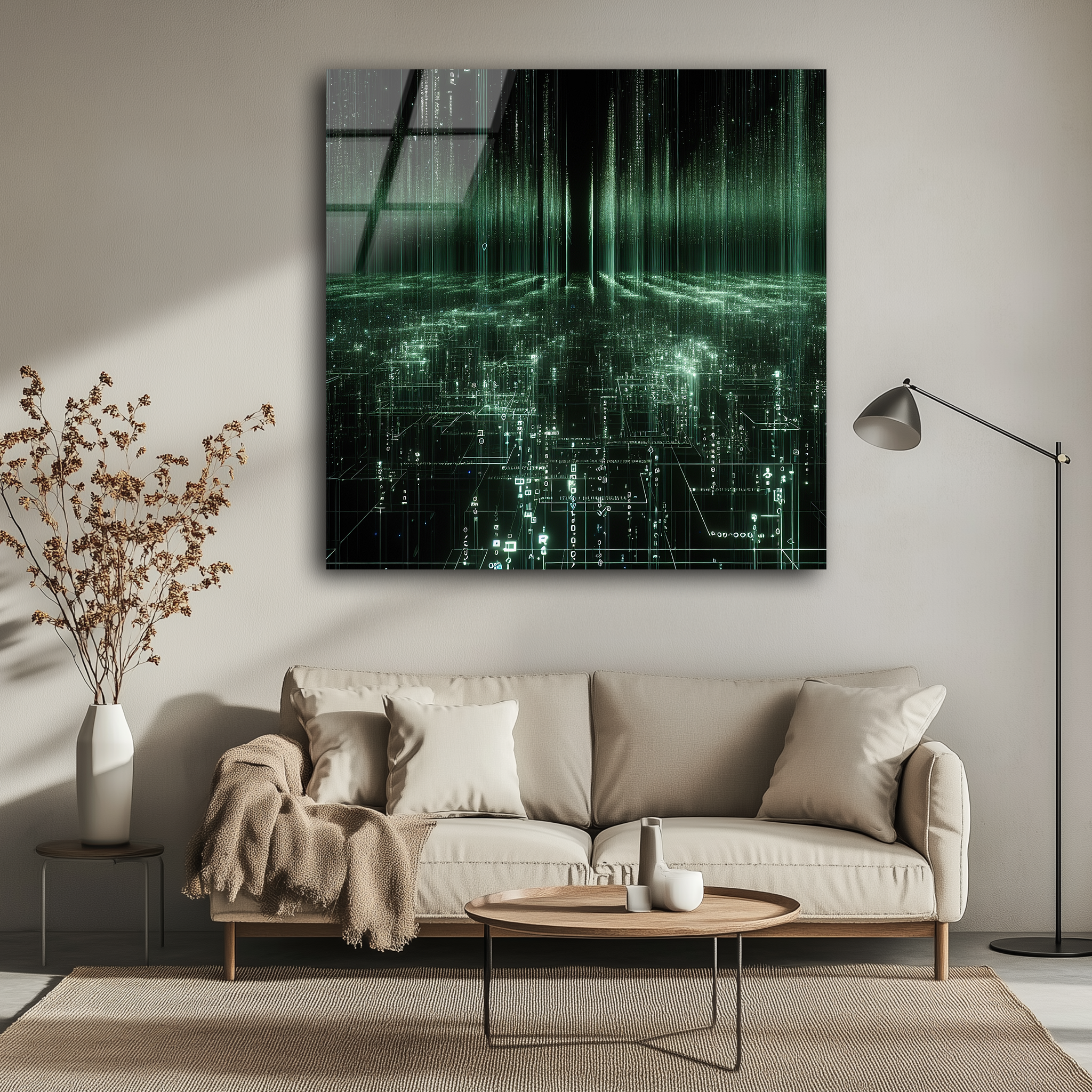 The Matrix | Premium HD Metal Wall Art