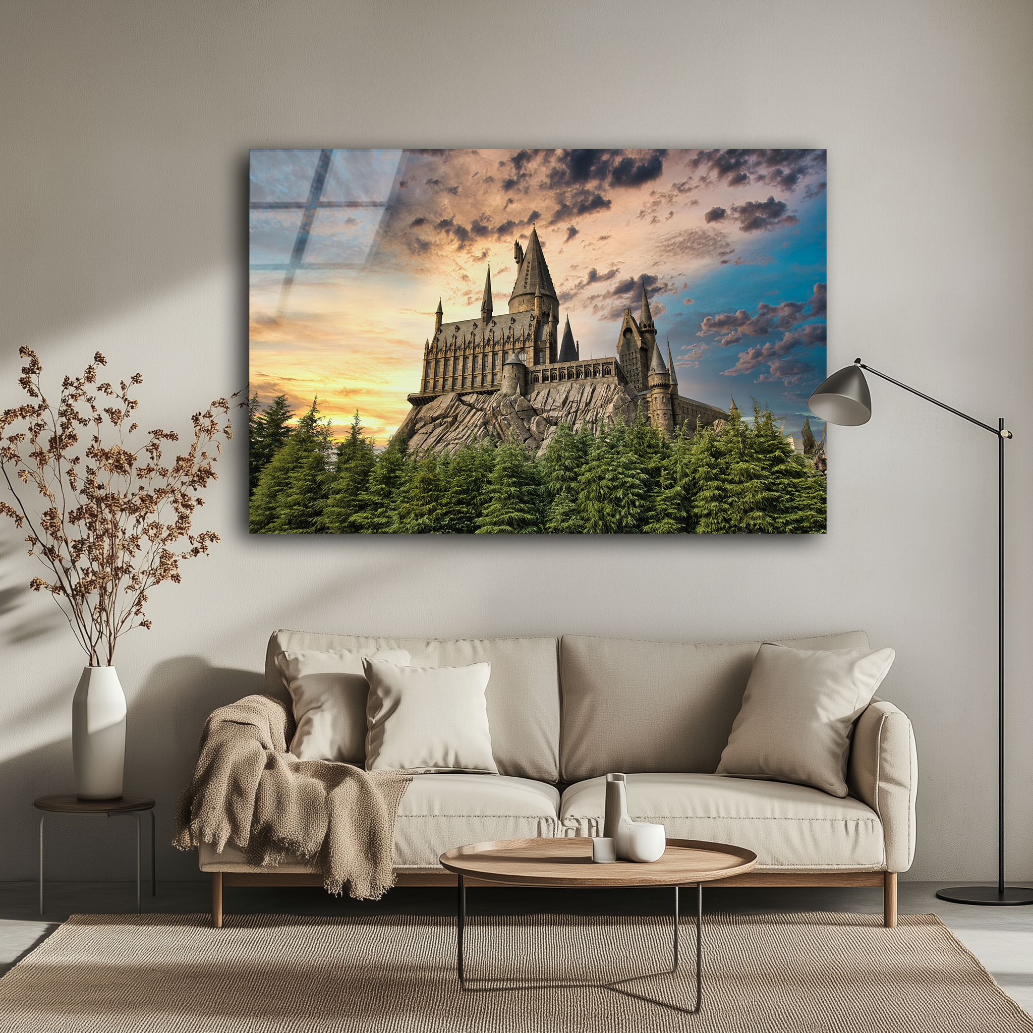 Hogwarts Castle | Premium HD Metal Wall Art
