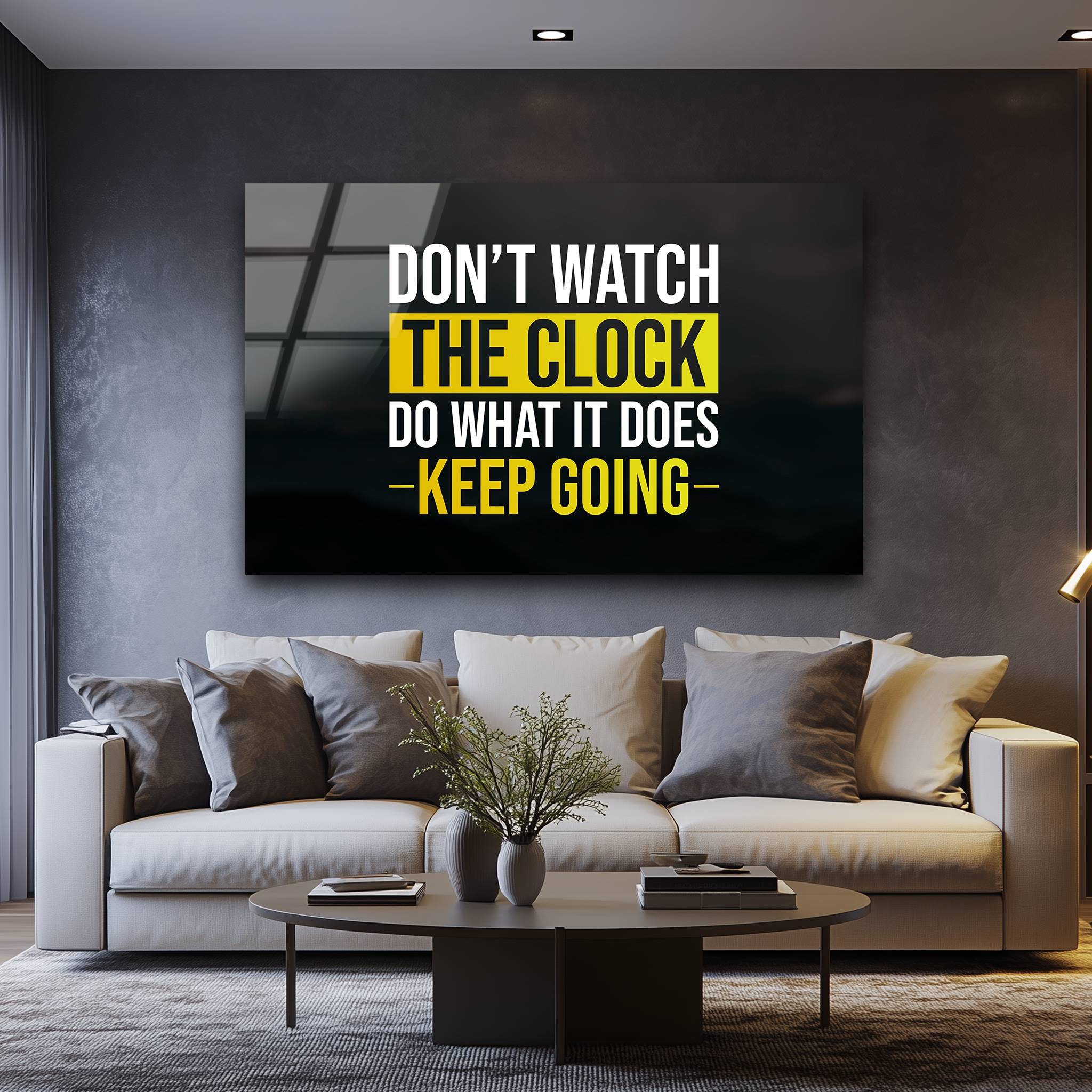 Keep Going | Premium HD Metal Wall Art