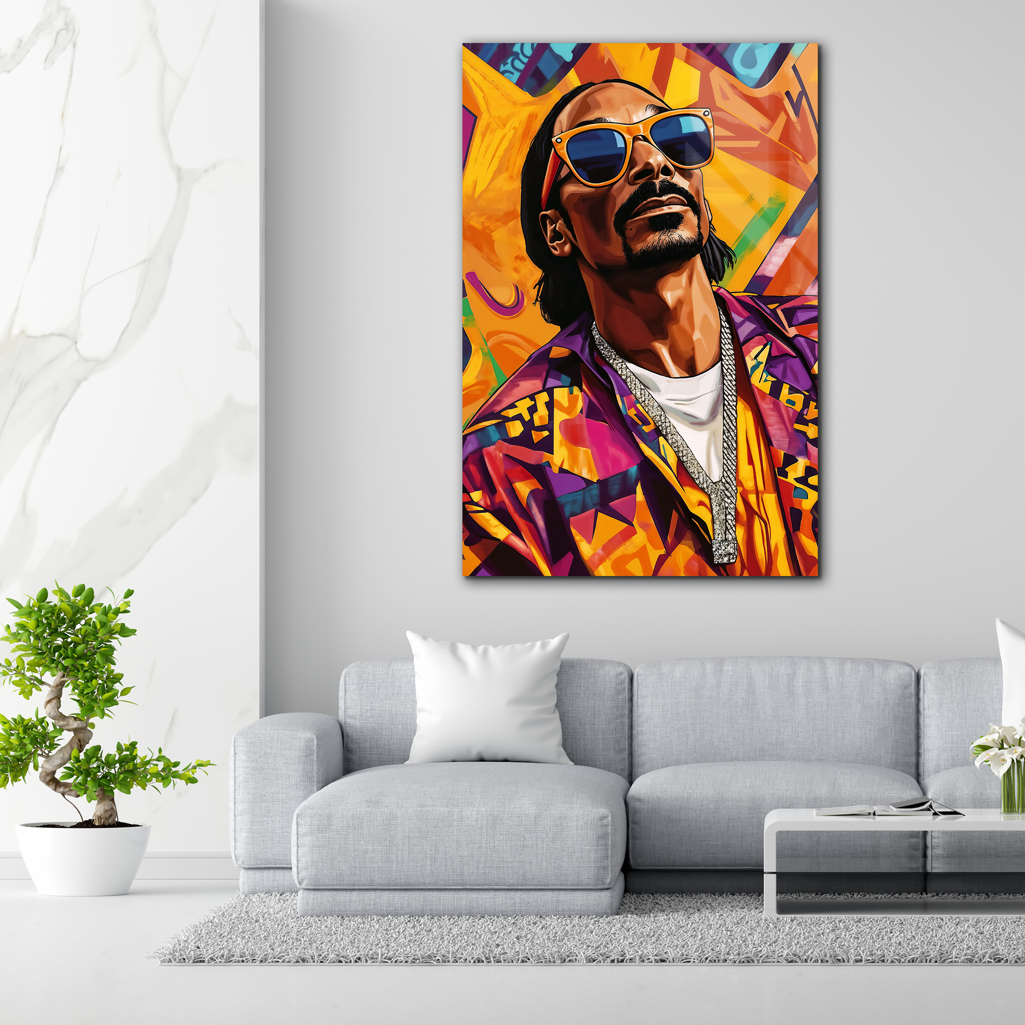 Snoop Dogg: The King of Cool | Premium HD Metal Wall Art