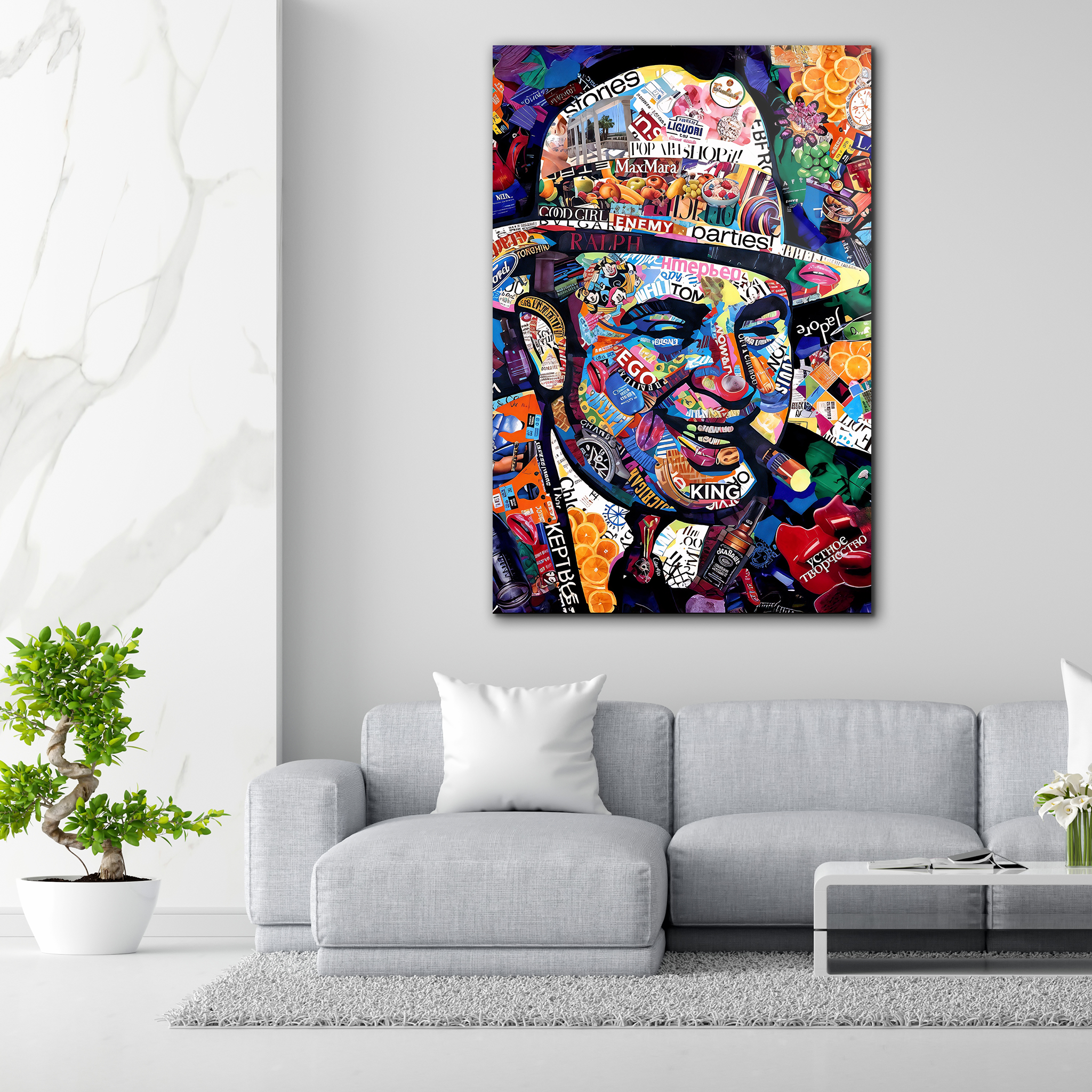 Al Capone Painting | Premium HD Metal Wall Art