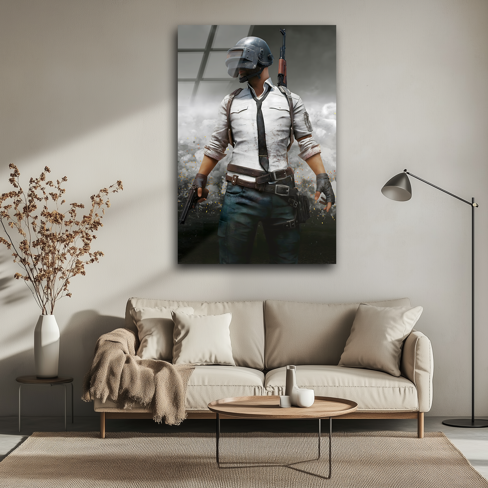 PUBG | Premium HD Metal Wall Art
