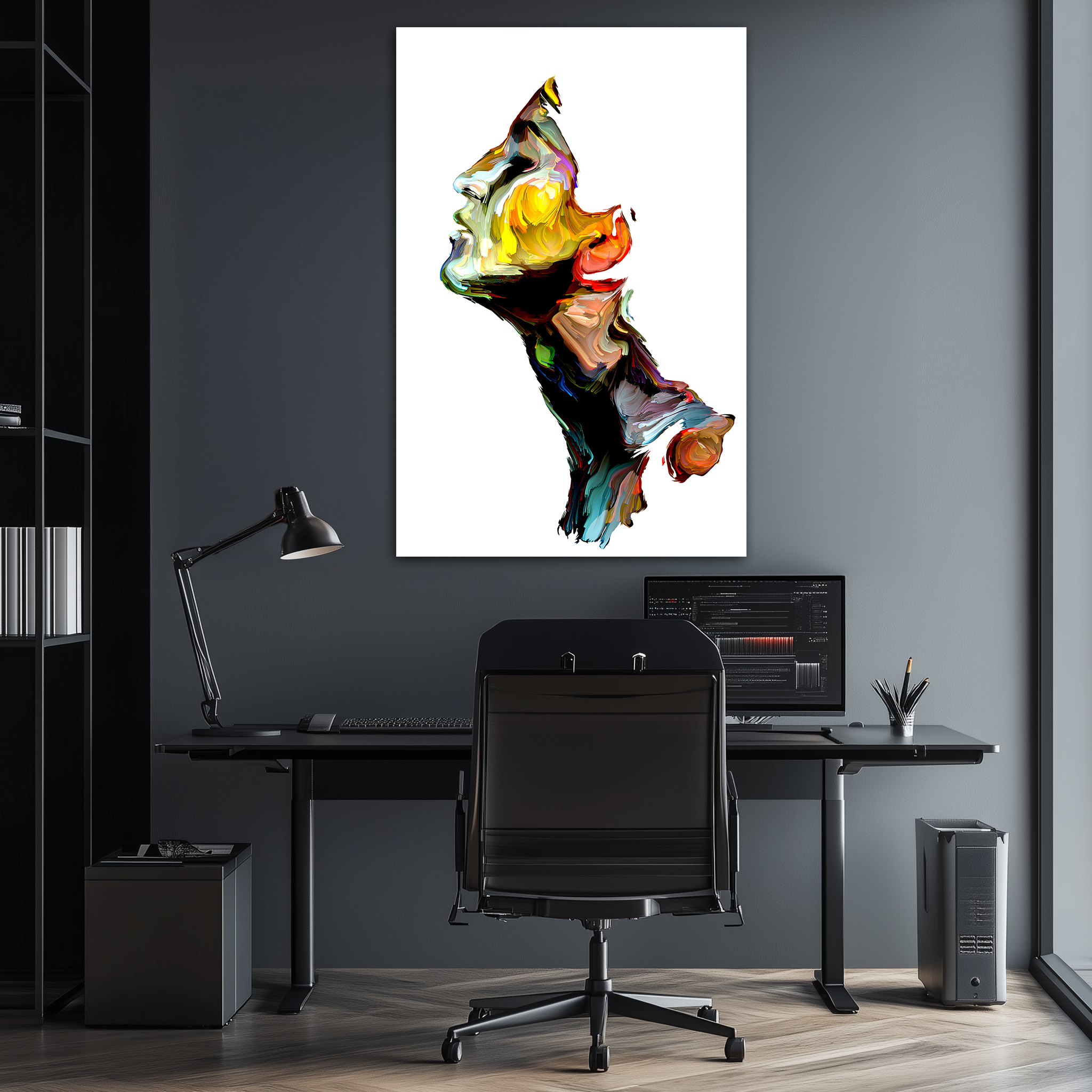 Inner Paint Expression | Premium HD Metal Wall Art