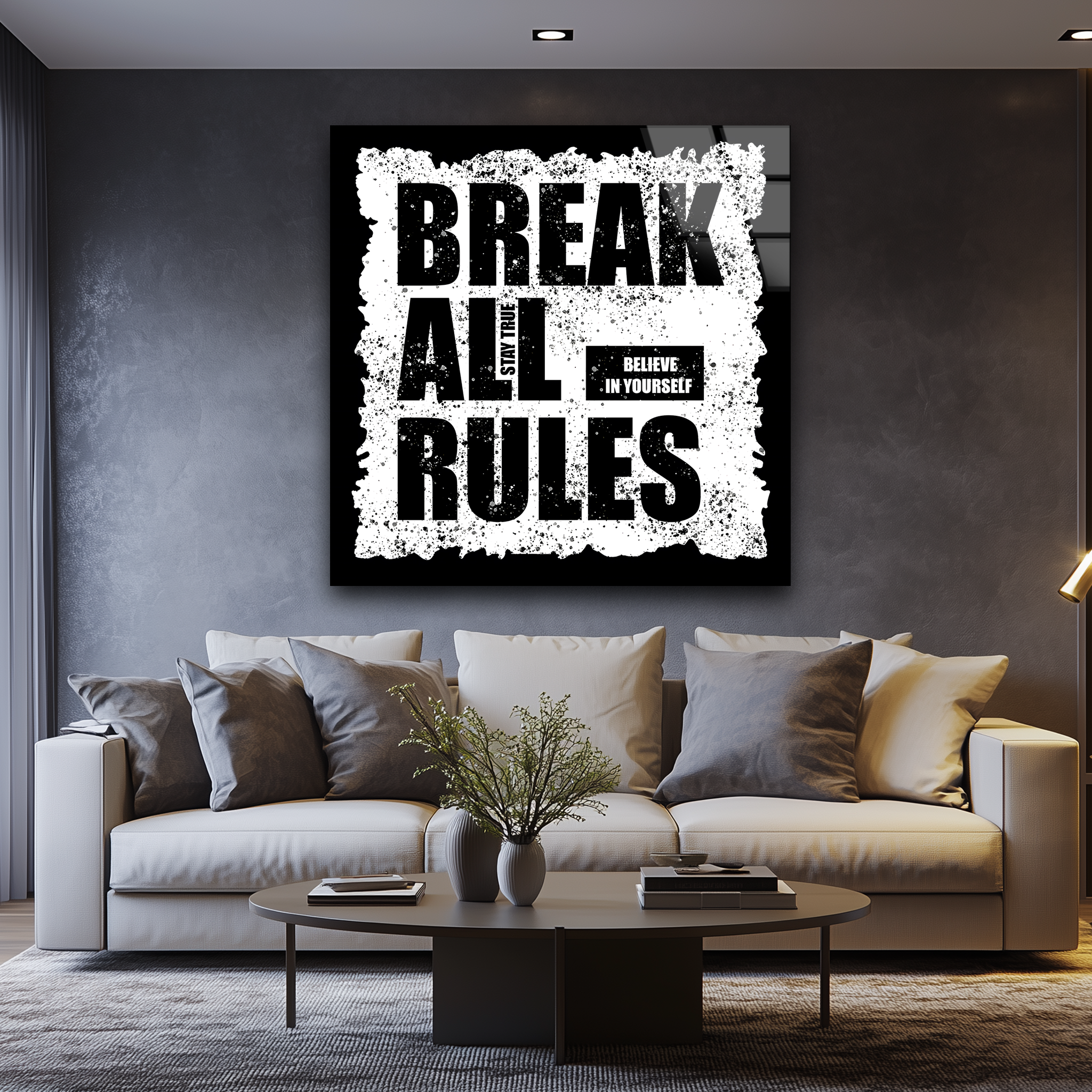 Stay True | Premium HD Metal Wall Art