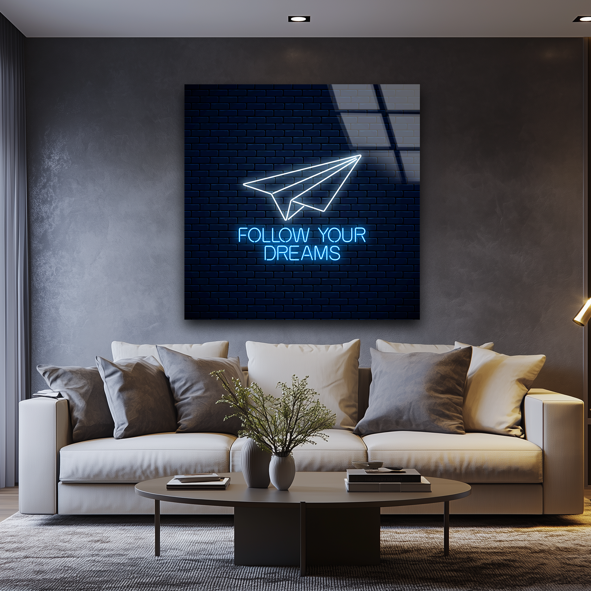Follow Your Dreams | Premium HD Metal Wall Art
