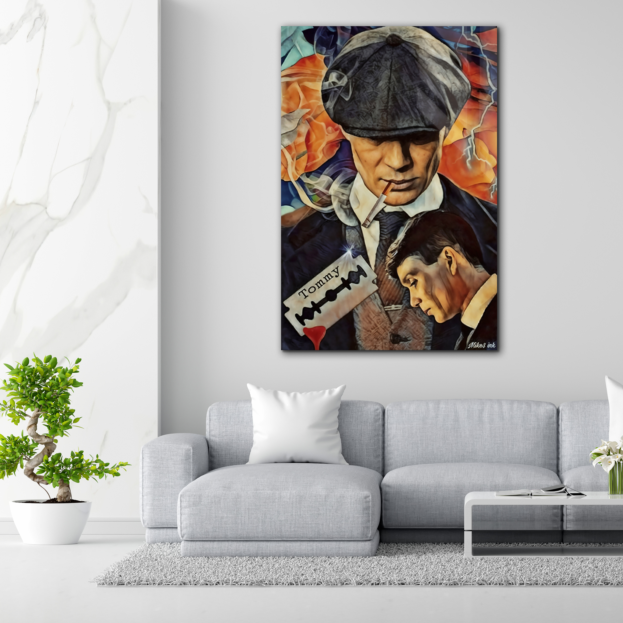 Tommy Shelby Art Print | Premium HD Metal Wall Art