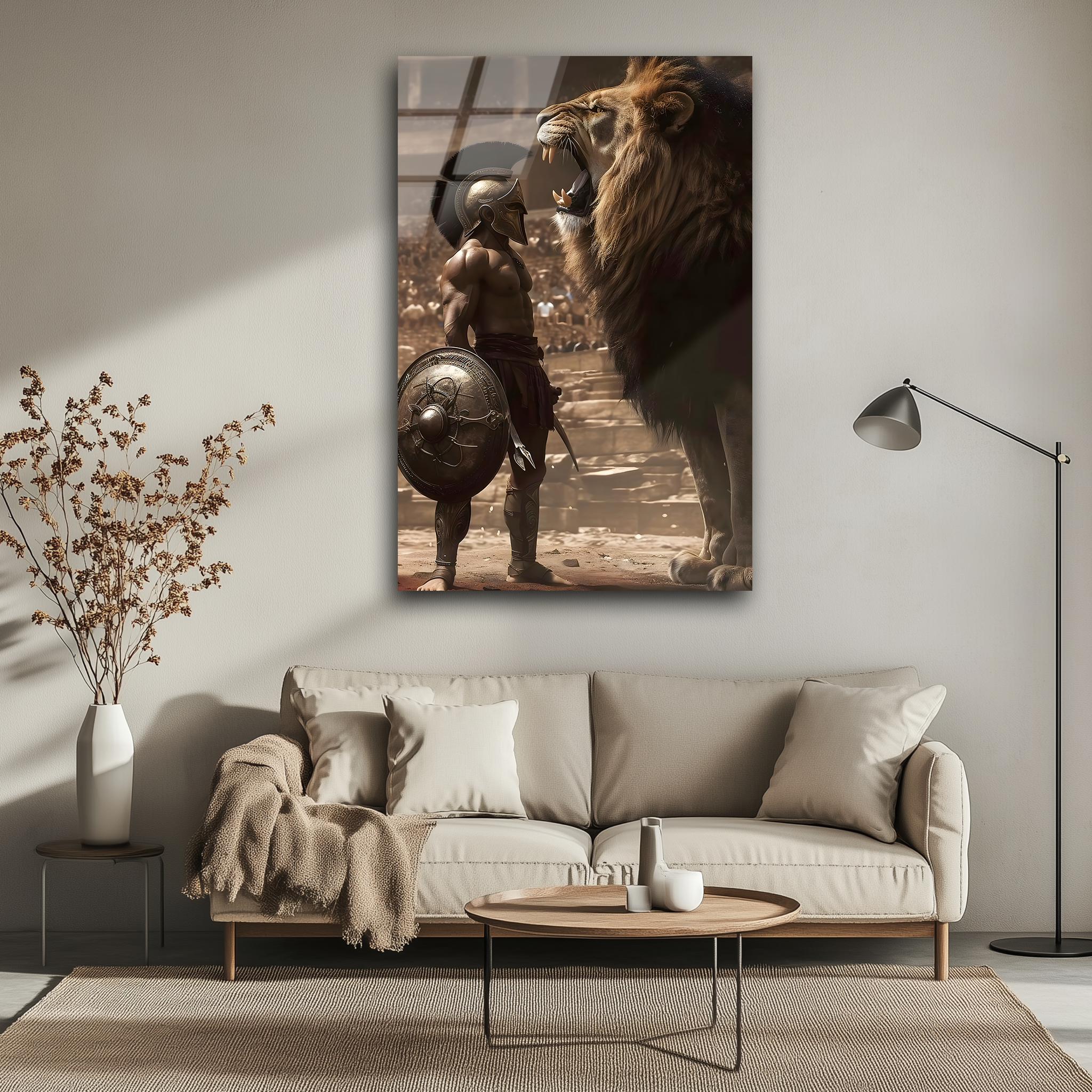 Gladiator | Premium HD Metal Wall Art