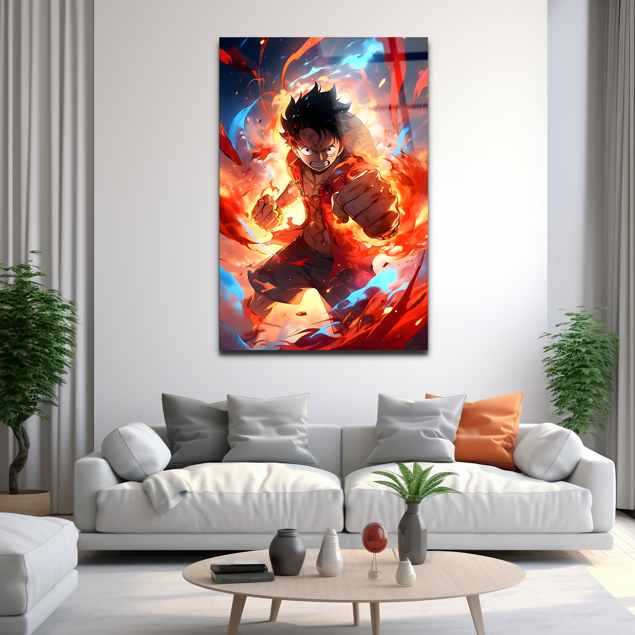 Monkey D. Luffy | Premium HD Metal Wall Art