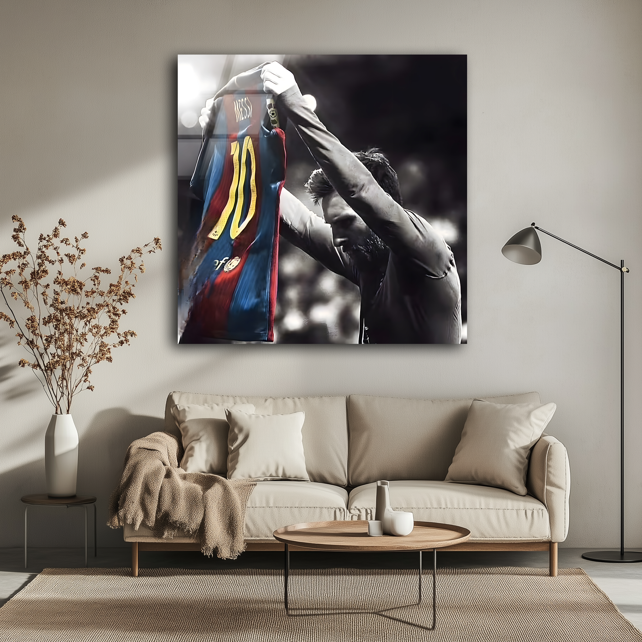 Messi Magic | Premium HD Metal Wall Art