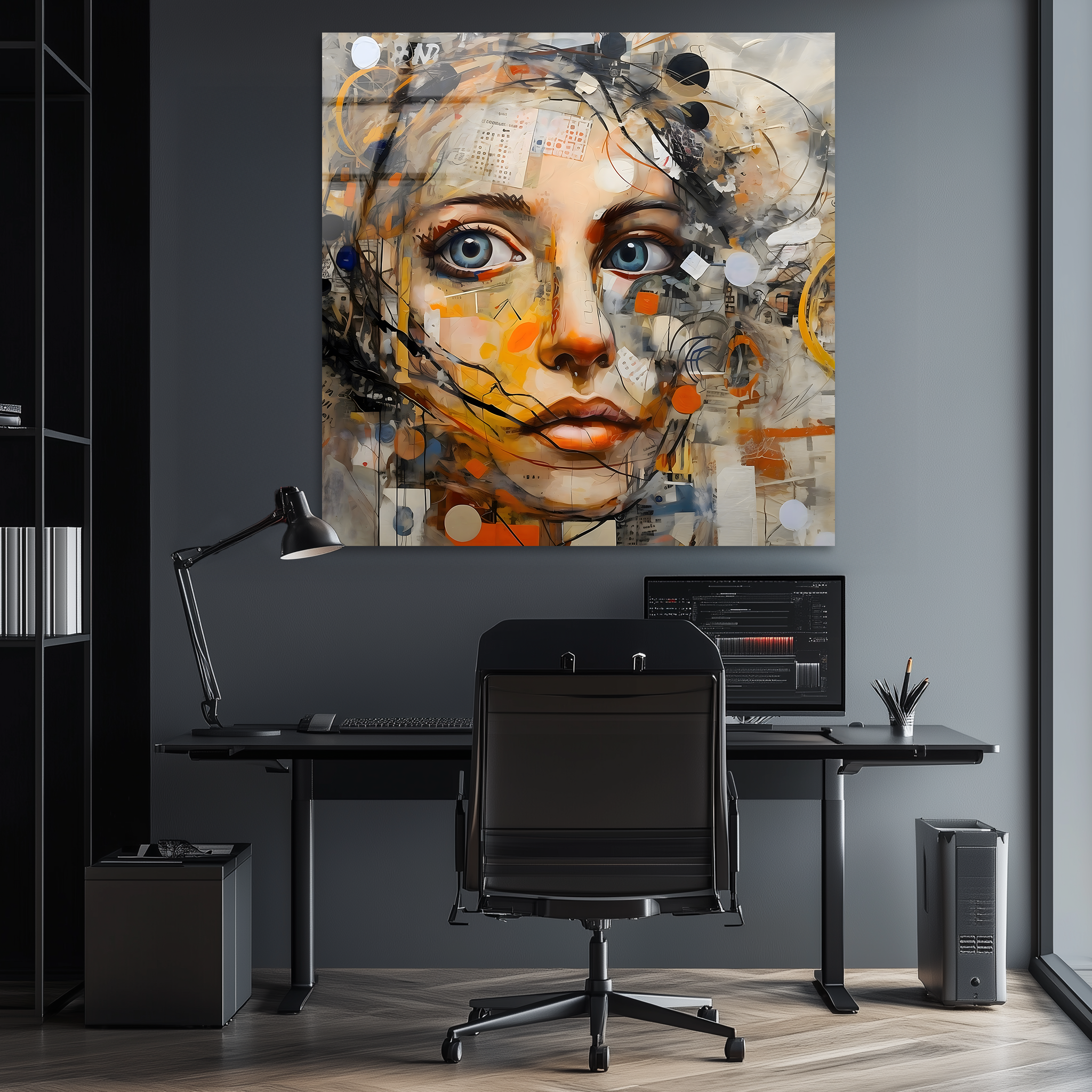 Diverse Beauty Portrait | Premium HD Metal Wall Art