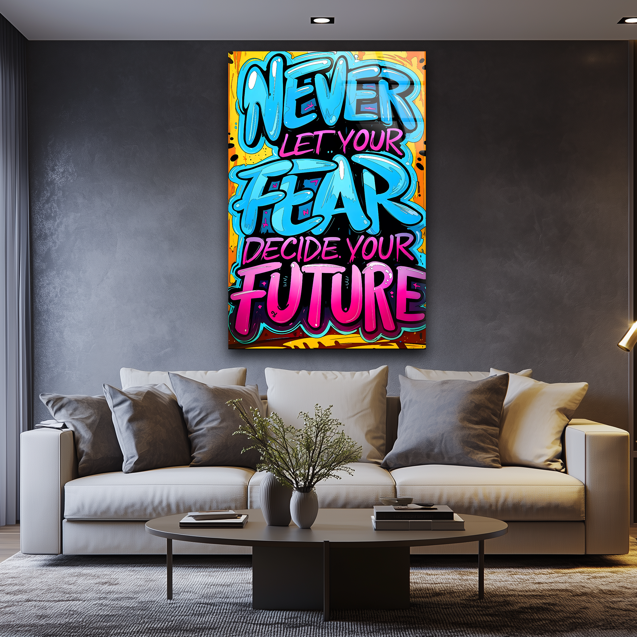 Decide Your Future | Premium HD Metal Wall Art